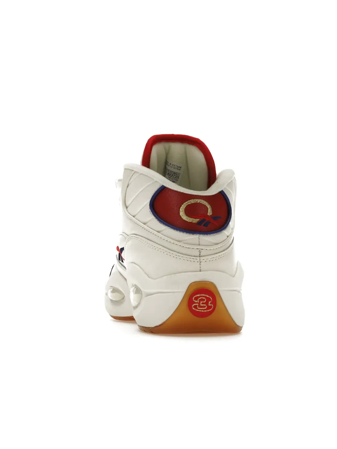 Кроссовки Reebok Question Mid Lifestyle — изображение 4 из 4, белый/красный/синий