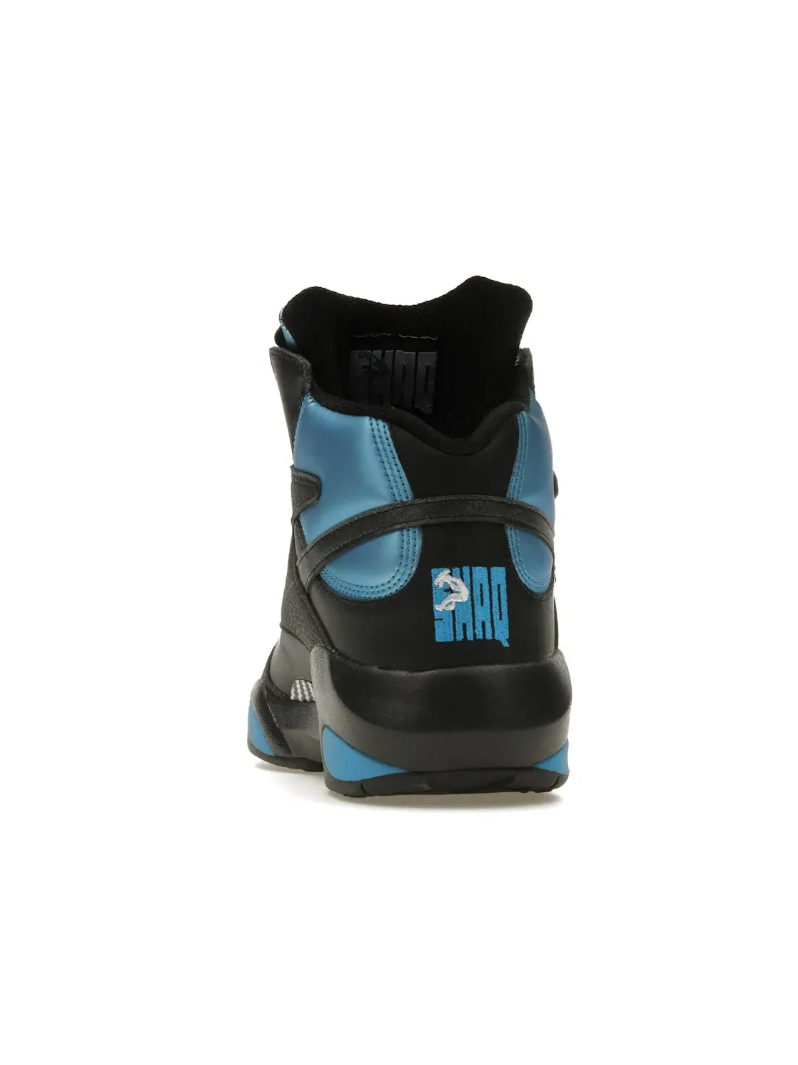 Баскетбольные кроссовки Reebok Shaq Attaq, кожаные, с технологией Pumps — изображение 4 из 4, черный//белый