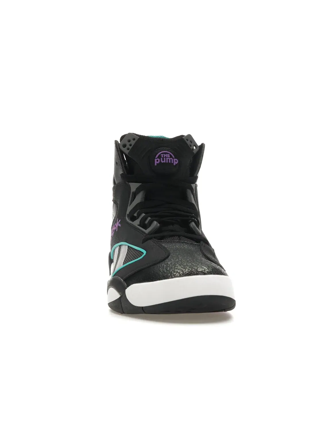 Кроссовки мужские Reebok Shaq Attaq, повседневные — изображение 2 из 4, черный/серый/белый