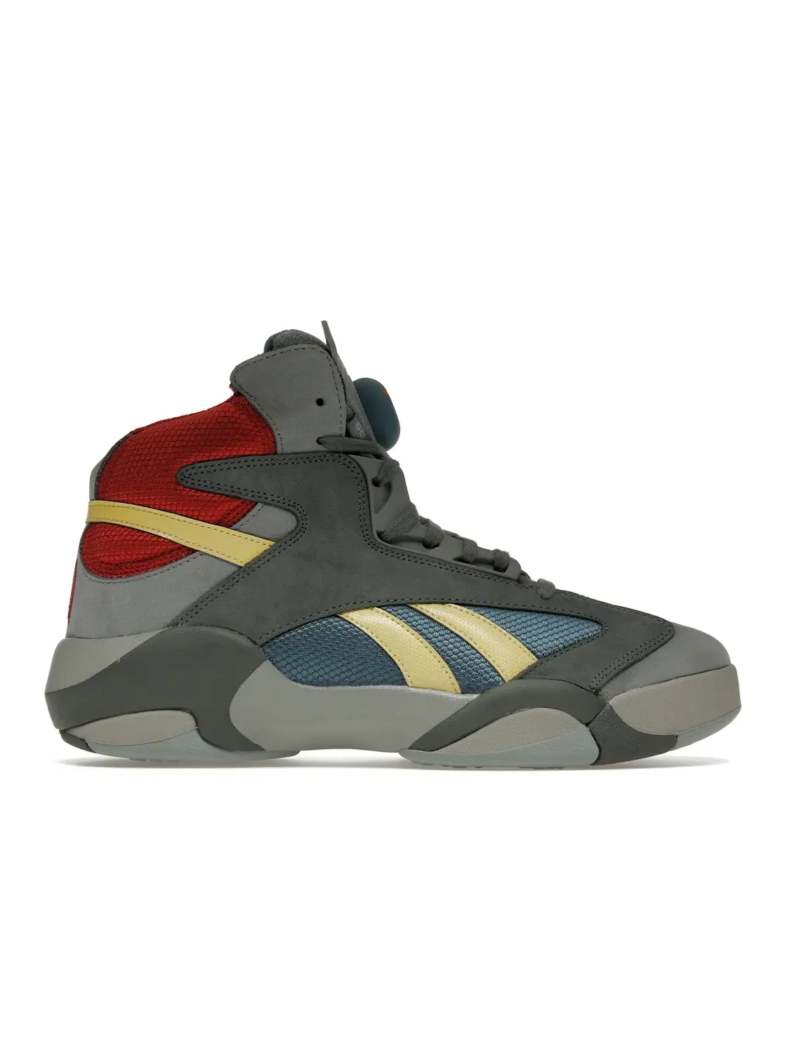 Кроссовки мужские Reebok Shaq Attaq, с принтом — изображение 1 из 4, синий/насыщенный