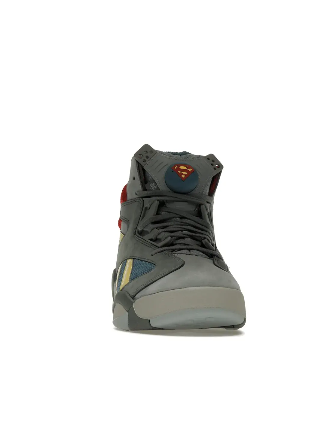 Кроссовки мужские Reebok Shaq Attaq, с принтом — изображение 2 из 4, синий/насыщенный