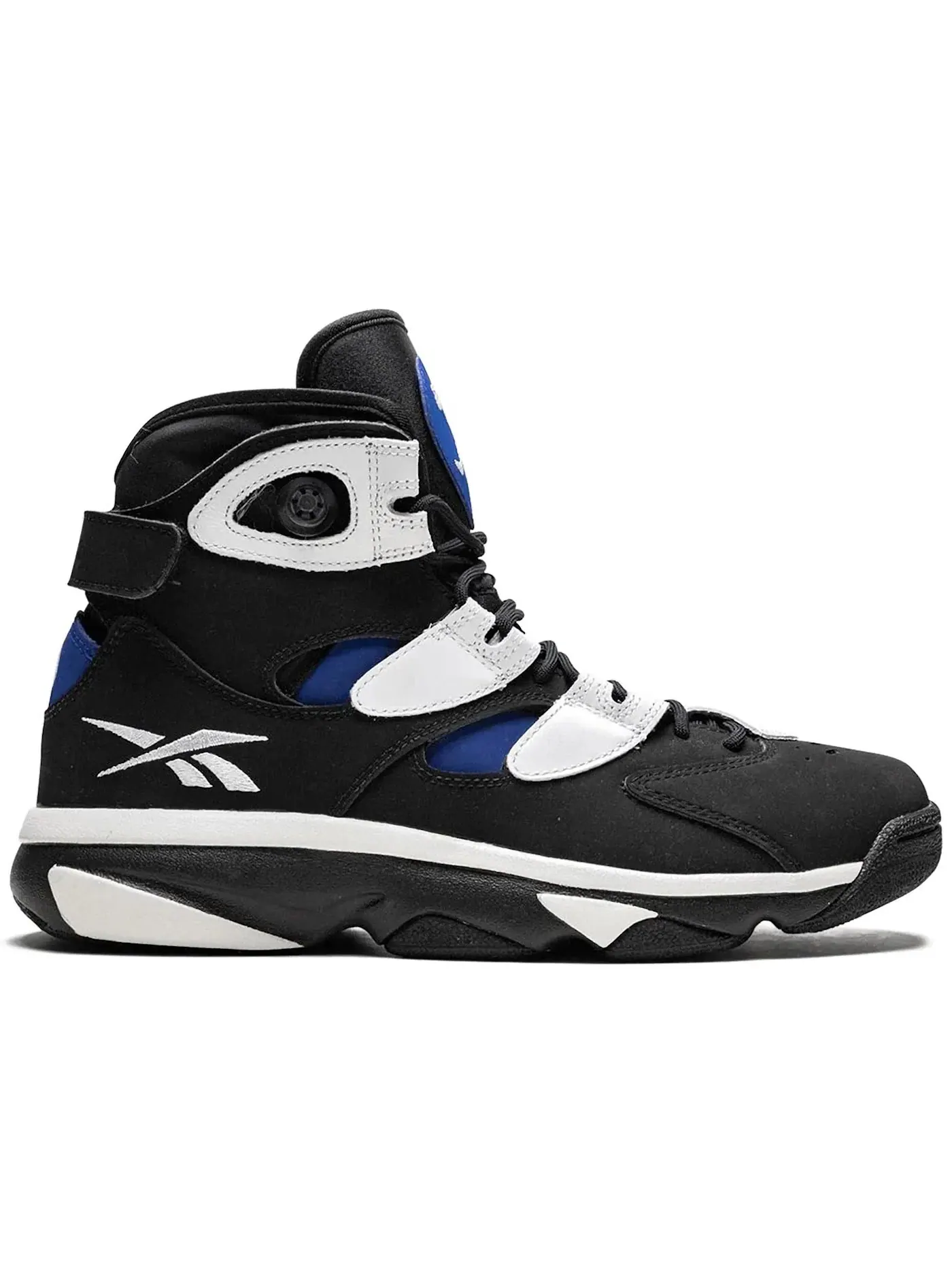 Кроссовки Reebok Shaq Attaq IV Lifestyle, переиздание модели для Шакила О'Нила — изображение 1 из 1, черный/белый/темный
