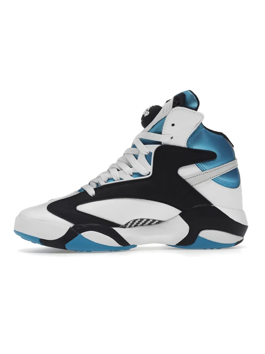 Кроссовки мужские Reebok Shaq Attaq, кожаный верх — изображение 3 из 4, белый черный