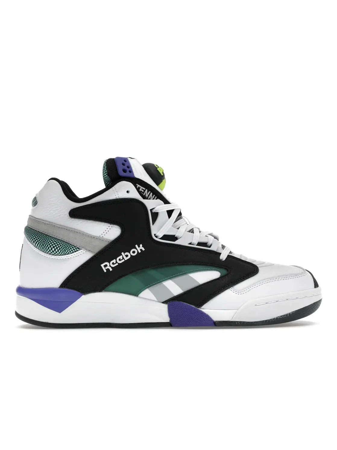 Кроссовки мужские Reebok Shaq Victory Pump высокие кожаные, баскетбольно-теннисные — изображение 1 из 4, мульти