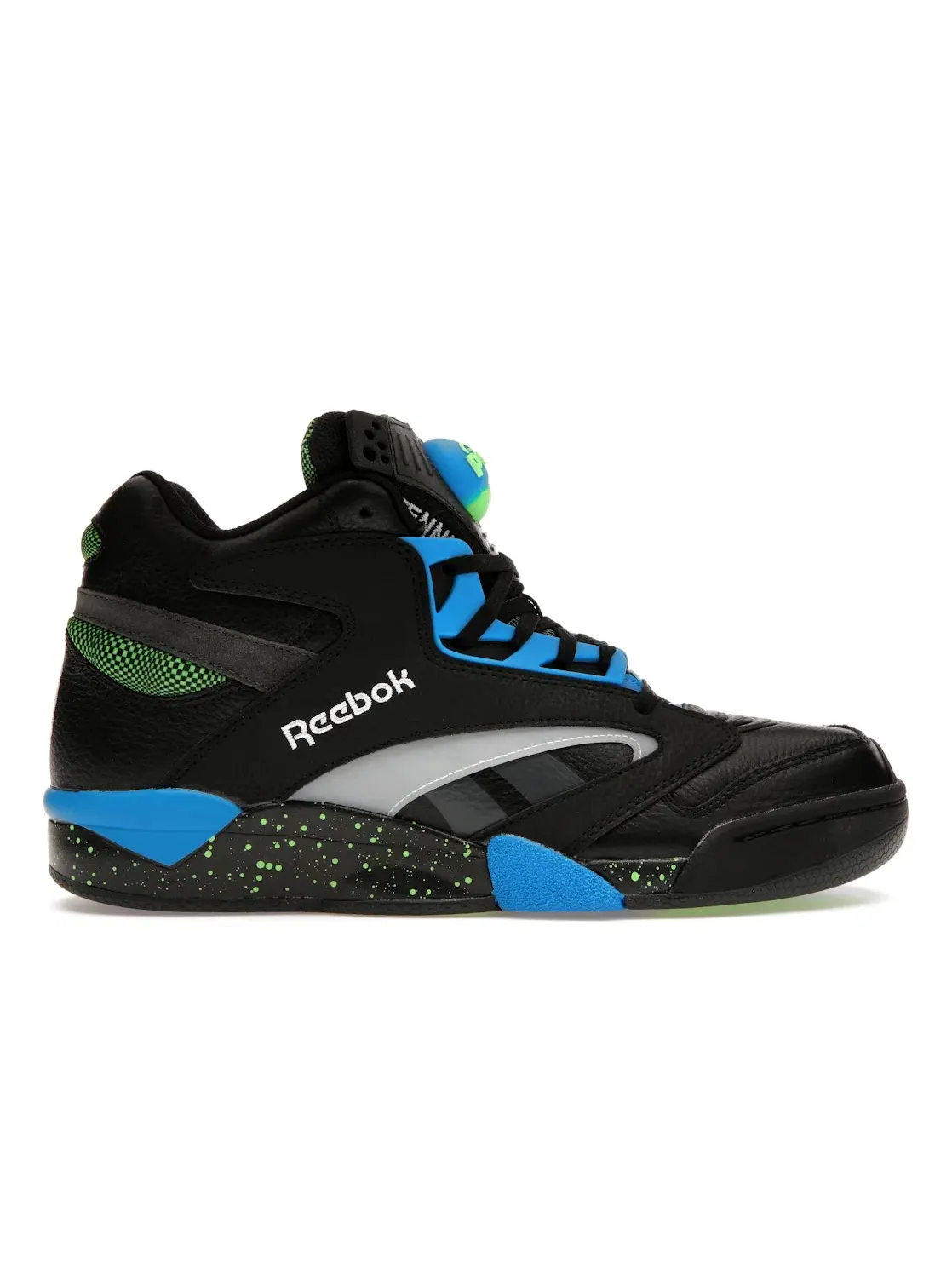 Кроссовки мужские Reebok Shaq Victory Pump, технология Pump — изображение 1 из 4, черный/синий