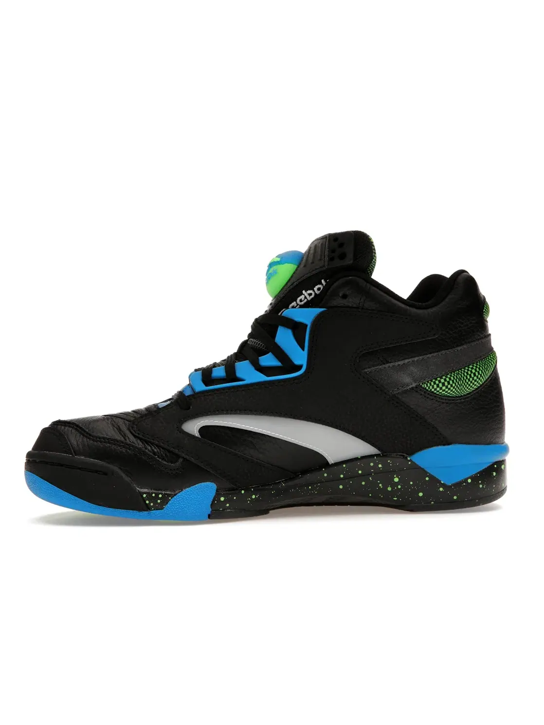 Кроссовки мужские Reebok Shaq Victory Pump, технология Pump — изображение 3 из 4, черный/синий