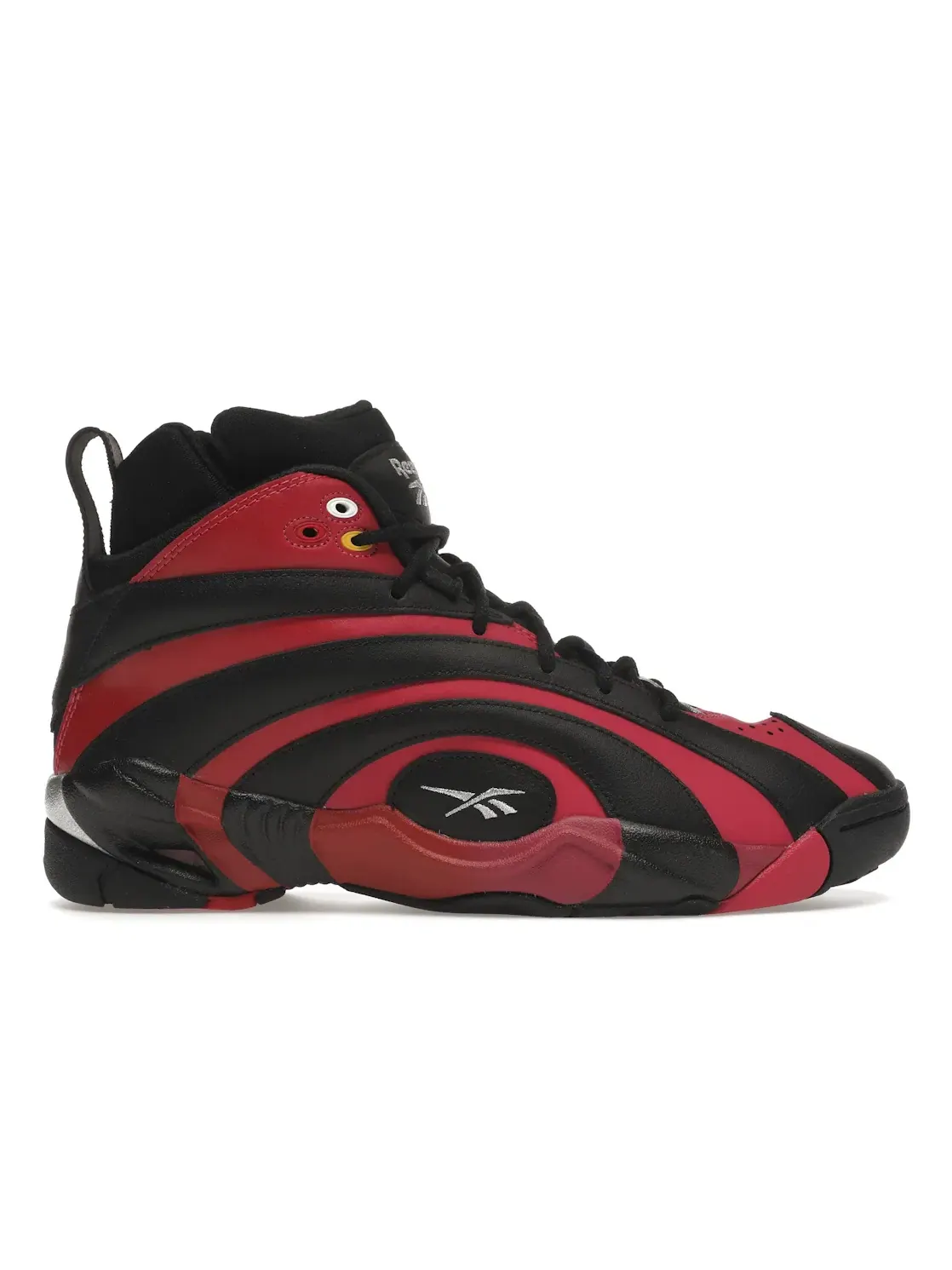 Кроссовки мужские Reebok Shaqnosis Lifestyle, гибридный дизайн — изображение 1 из 4, розовый/красный/черный