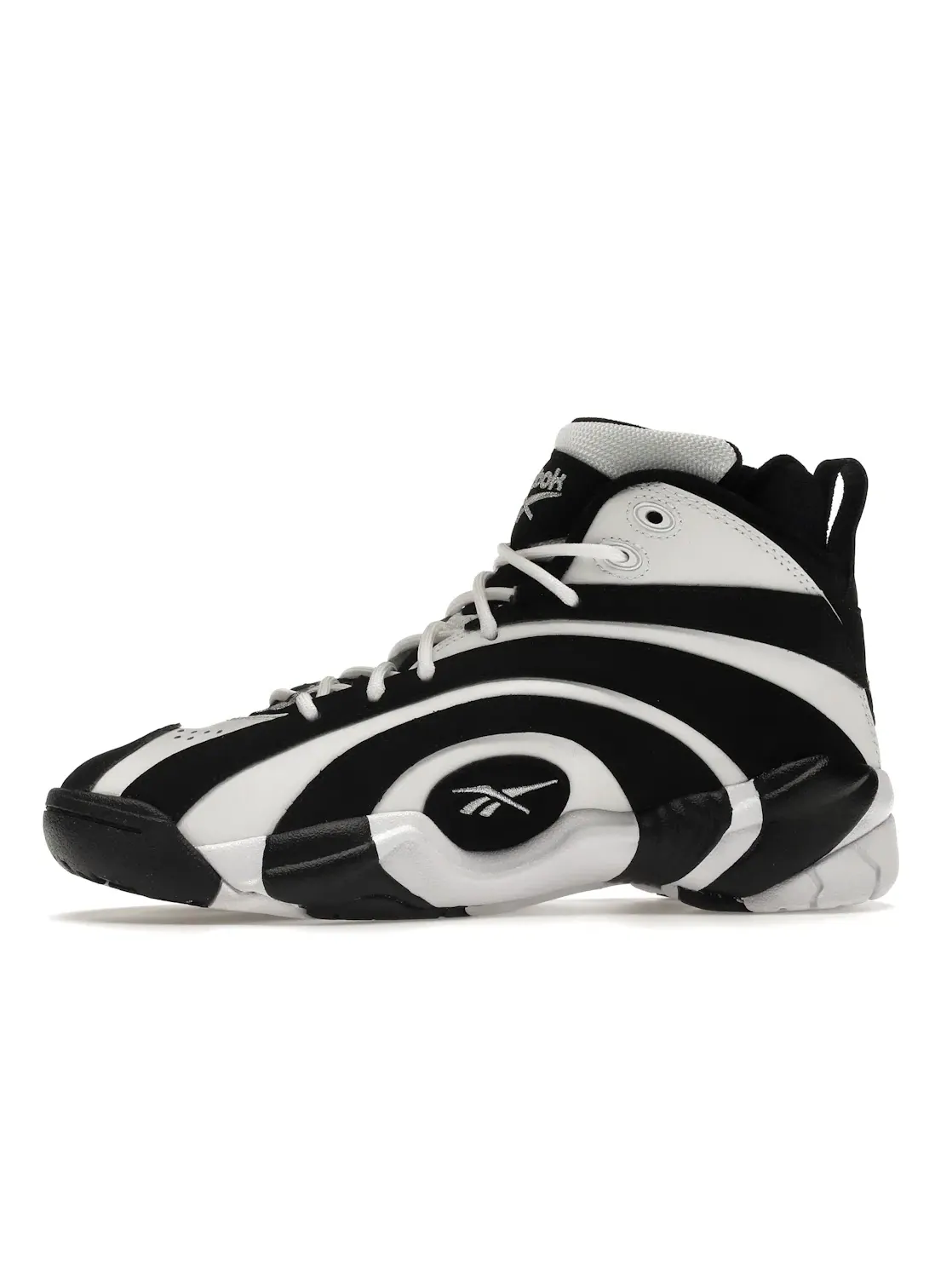 Кроссовки мужские Reebok Shaqnosis Lifestyle Black/White — изображение 3 из 4, черный/белый
