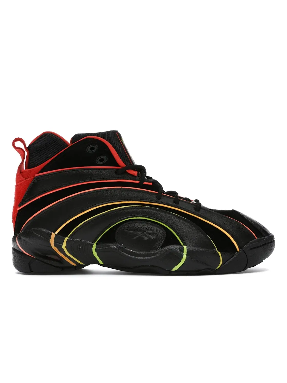 Кроссовки Reebok Shaqnosis, Lifestyle — изображение 1 из 4, черный/серый-красный