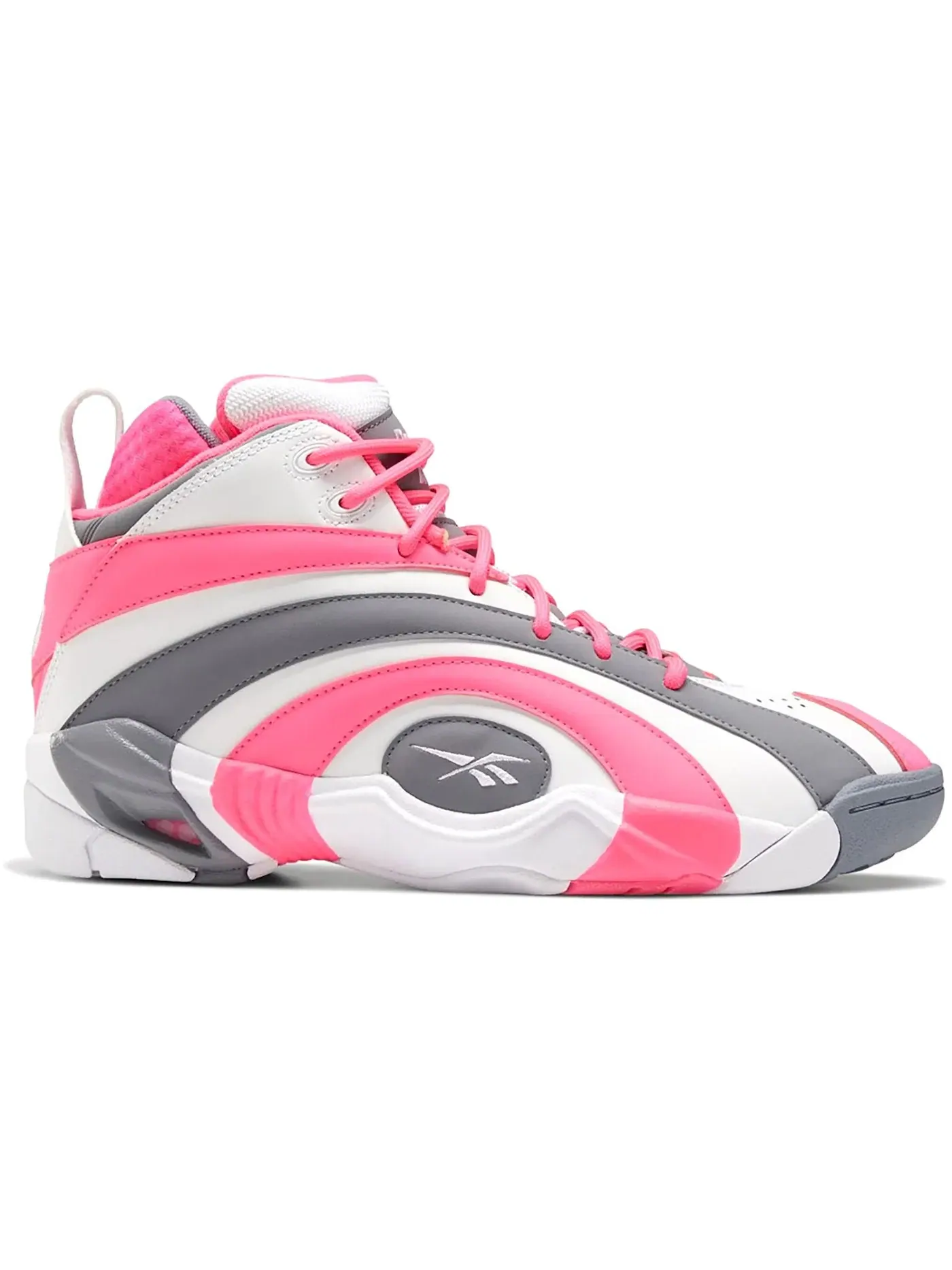 Кроссовки мужские Reebok Shaqnosis, Lifestyle — изображение 1 из 1, белый/розовый-серый