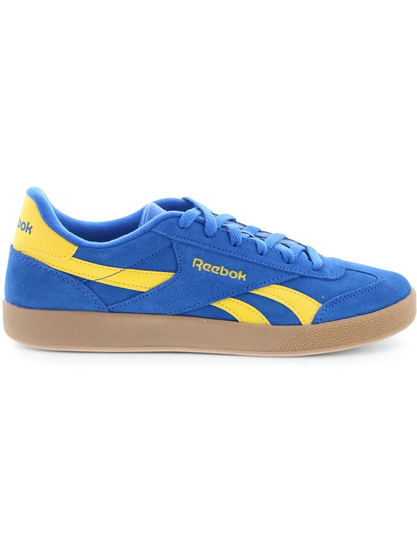 Кроссовки мужские Reebok Smash Edge, для повседневной носки — изображение 1 из 1, синий/золотистый