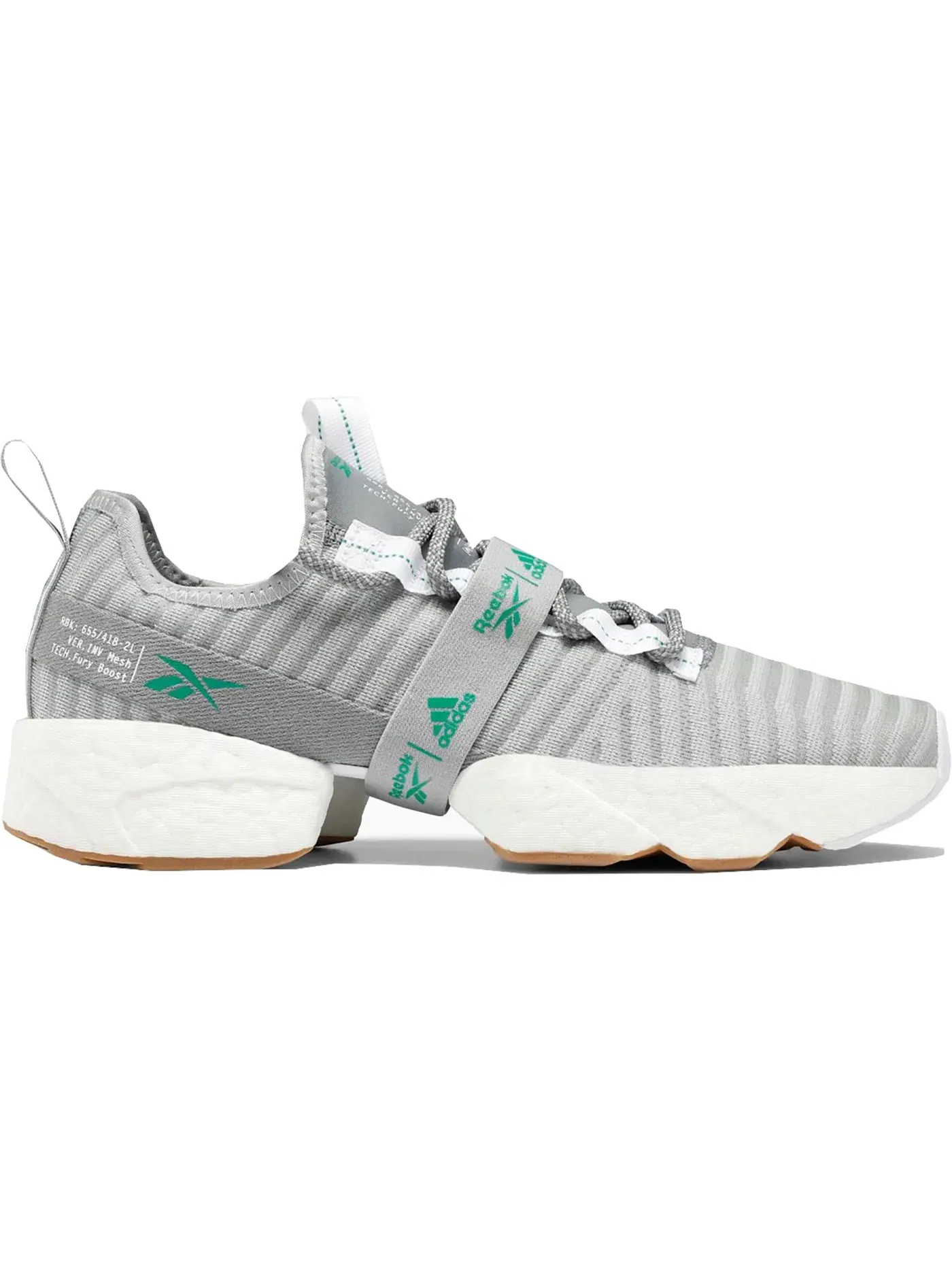 Кроссовки мужские Reebok Sole Fury Boost, Lifestyle — изображение 1 из 1, серый/-белый