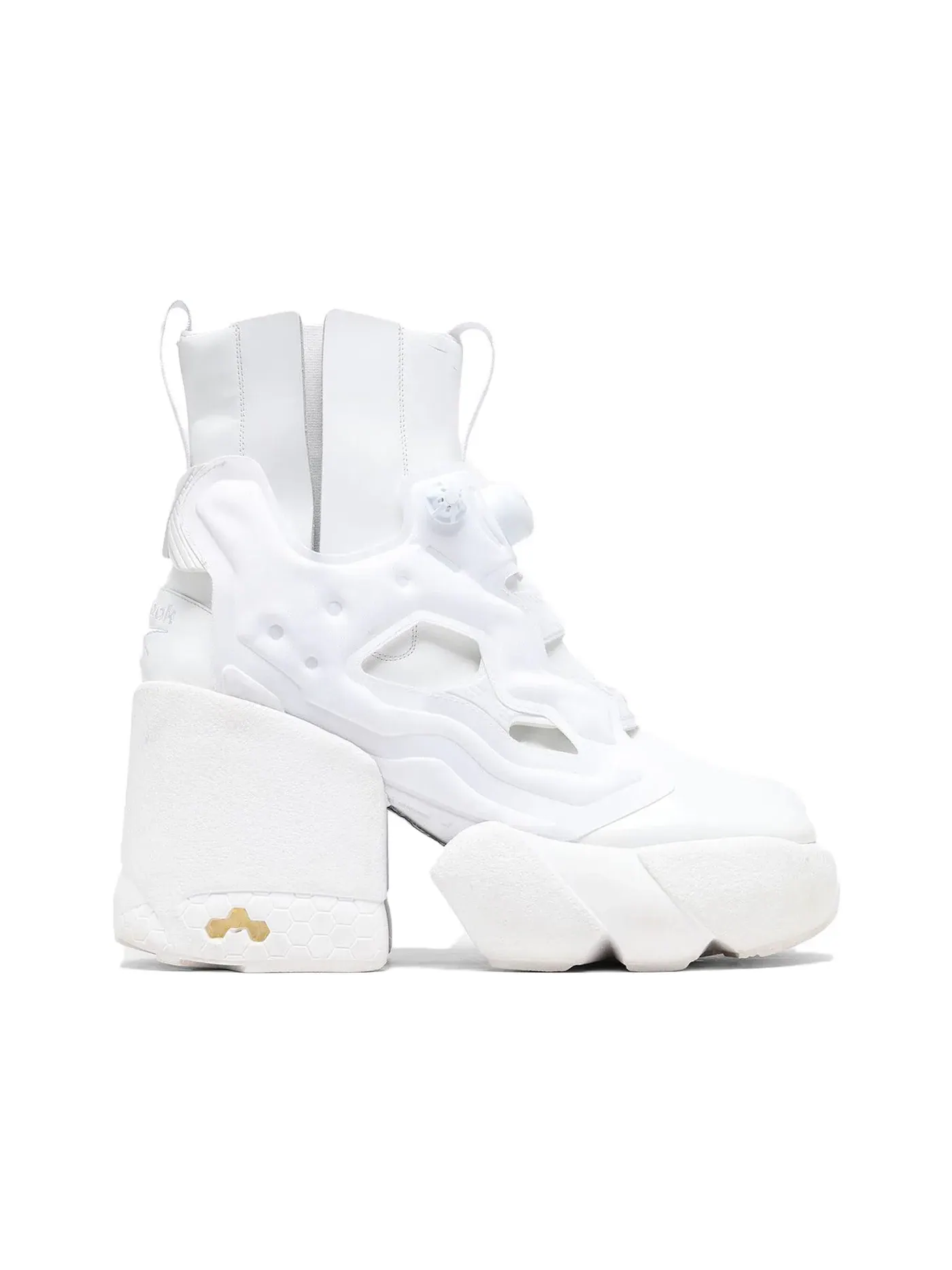 Кроссовки женские Reebok Tabi Instapump Fury Hi Maison Margiela — изображение 1 из 1, белый