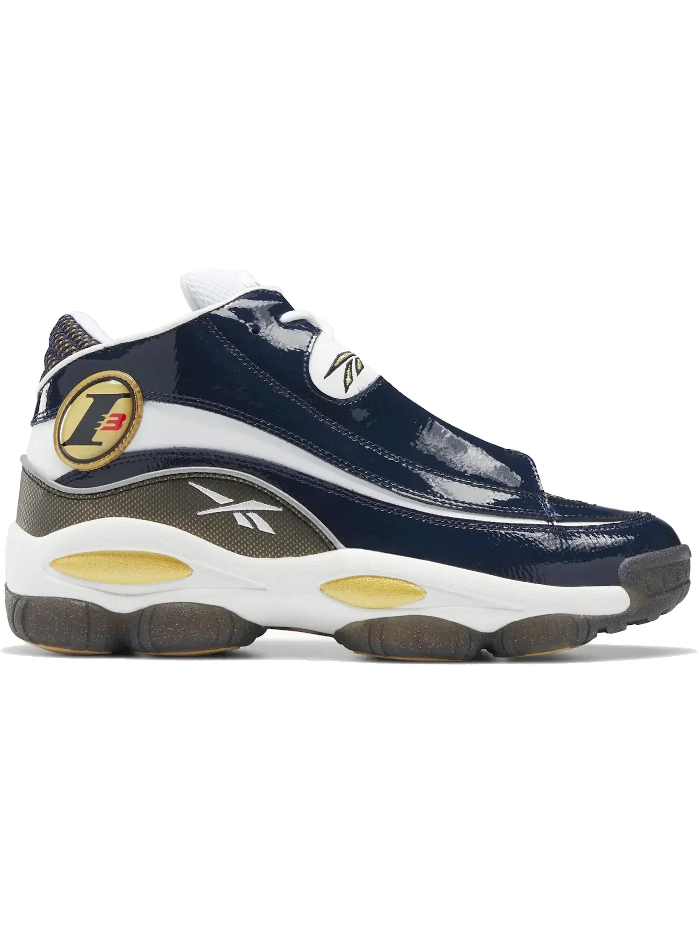 Кроссовки мужские Reebok The Answer DMX, Lifestyle — изображение 1 из 3, синий/белый/золотой