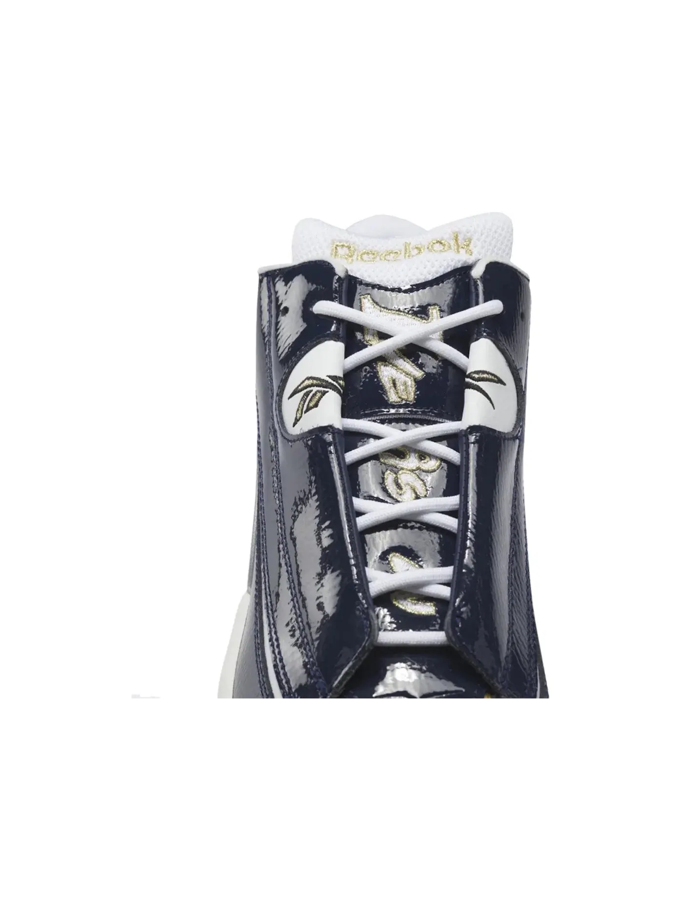 Кроссовки мужские Reebok The Answer DMX, Lifestyle — изображение 3 из 3, синий/белый/золотой