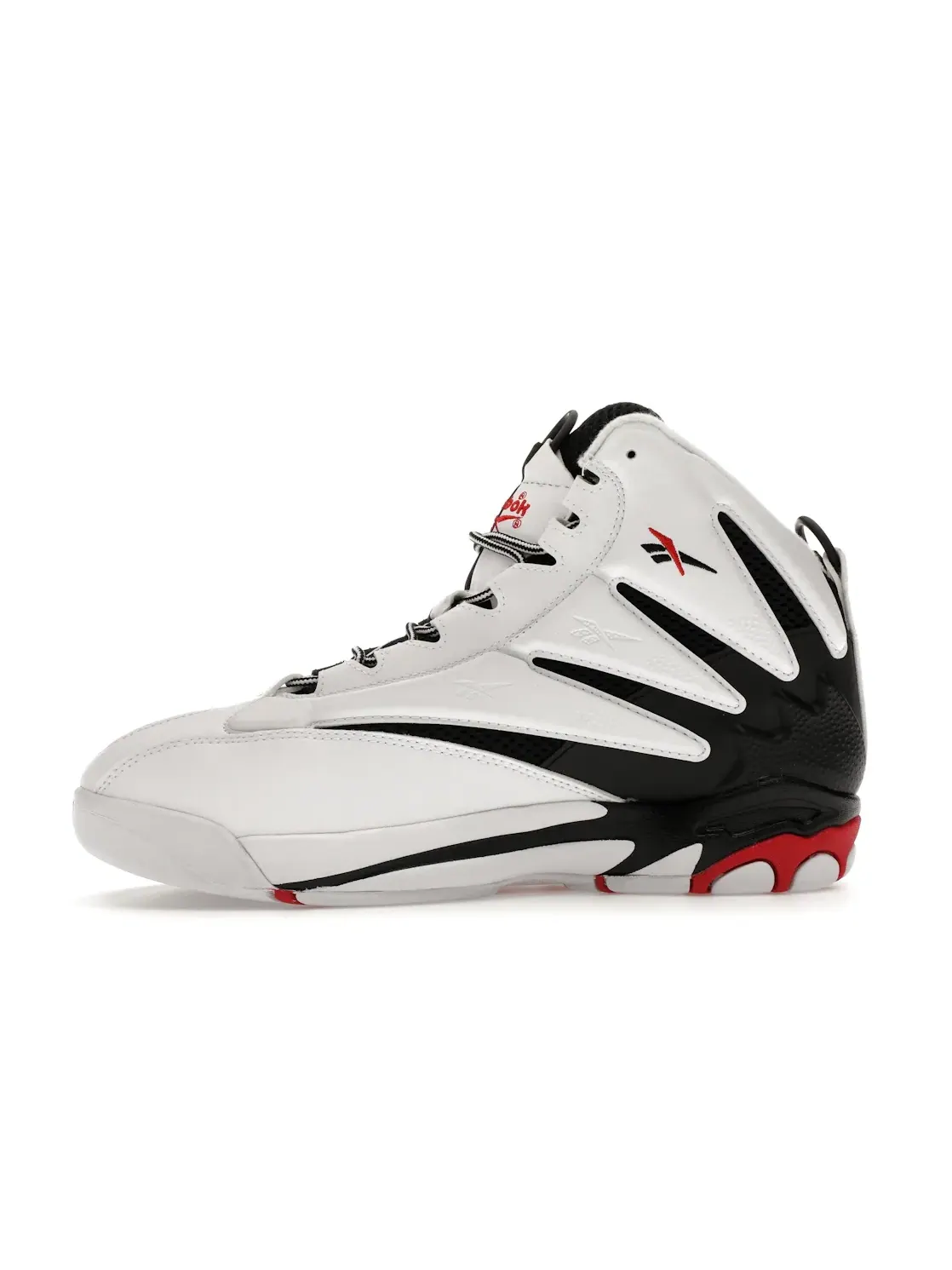 Кроссовки Reebok The Blast, асимметричные — изображение 3 из 4, черный/белый-красный