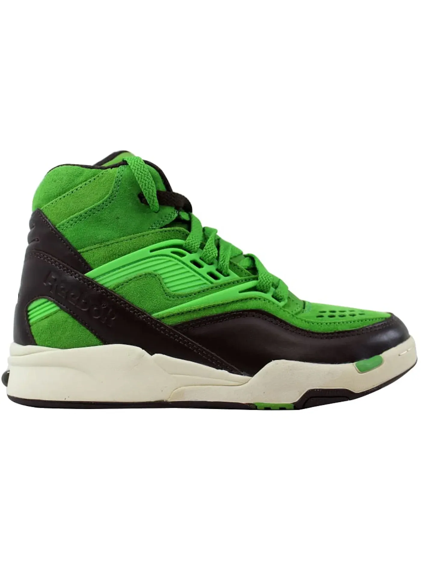 Кроссовки мужские Reebok SNS Twilight Zone Pump — изображение 1 из 1, неоновый зеленый/-белый