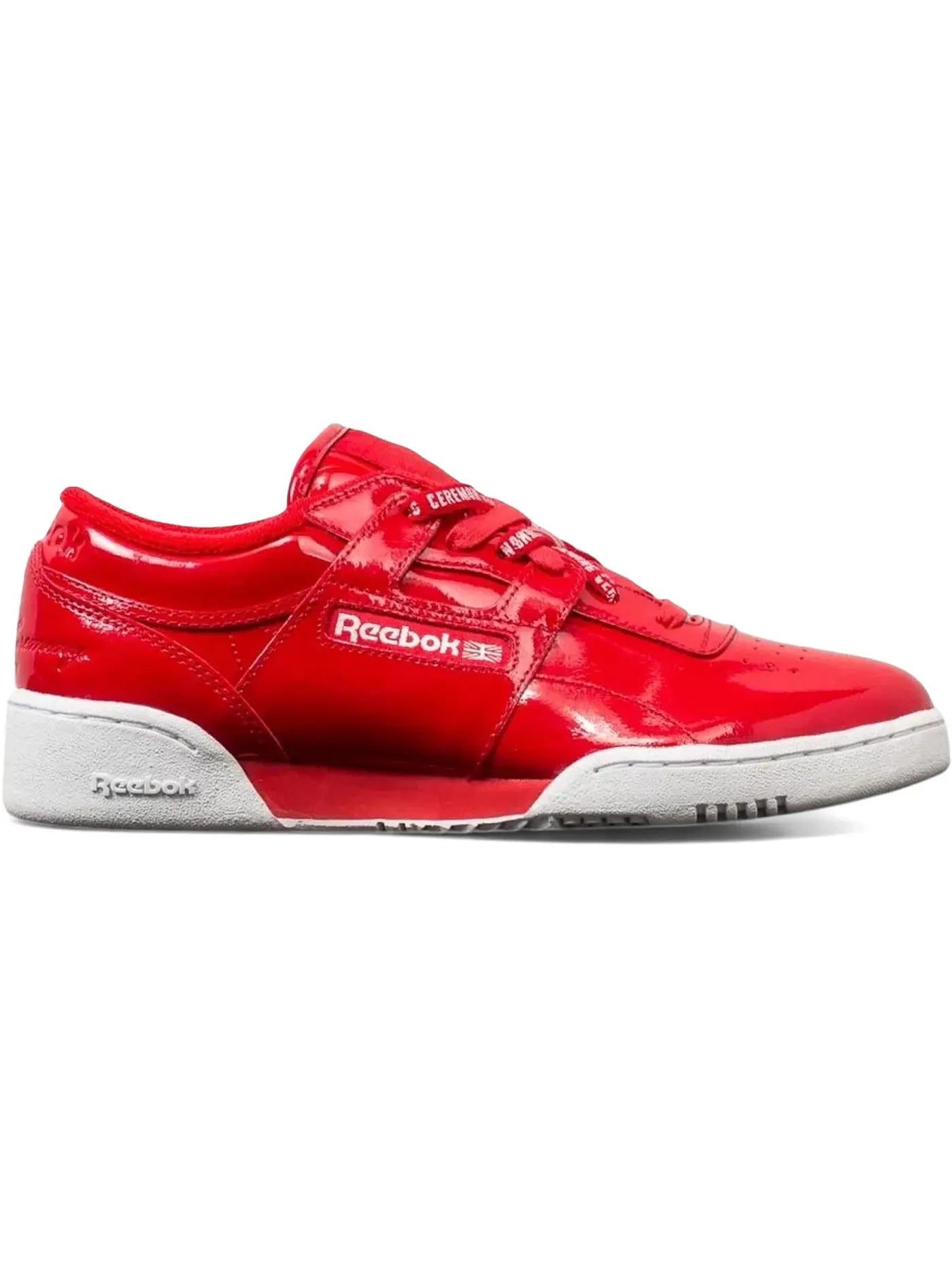 Кроссовки мужские Reebok Workout Lo Lifestyle Scarlet/White — изображение 1 из 1, белый