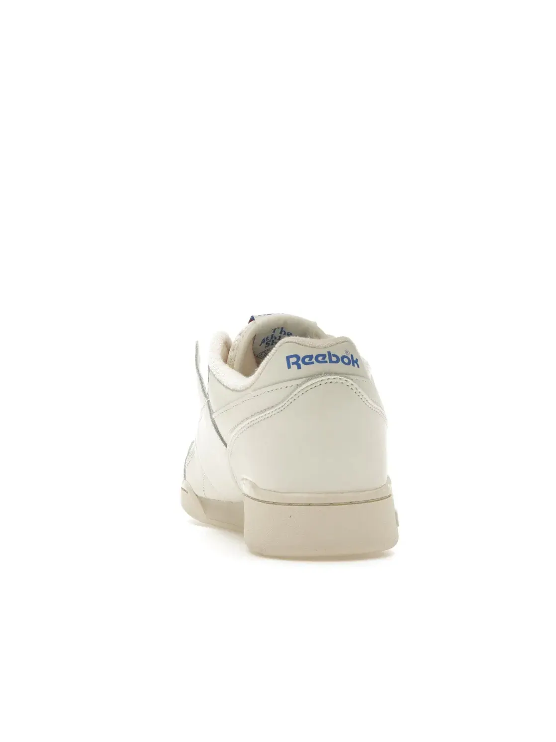 Кроссовки Reebok Workout Plus Lifestyle, кожаные, Chalk Paperwhite Royal — изображение 4 из 4