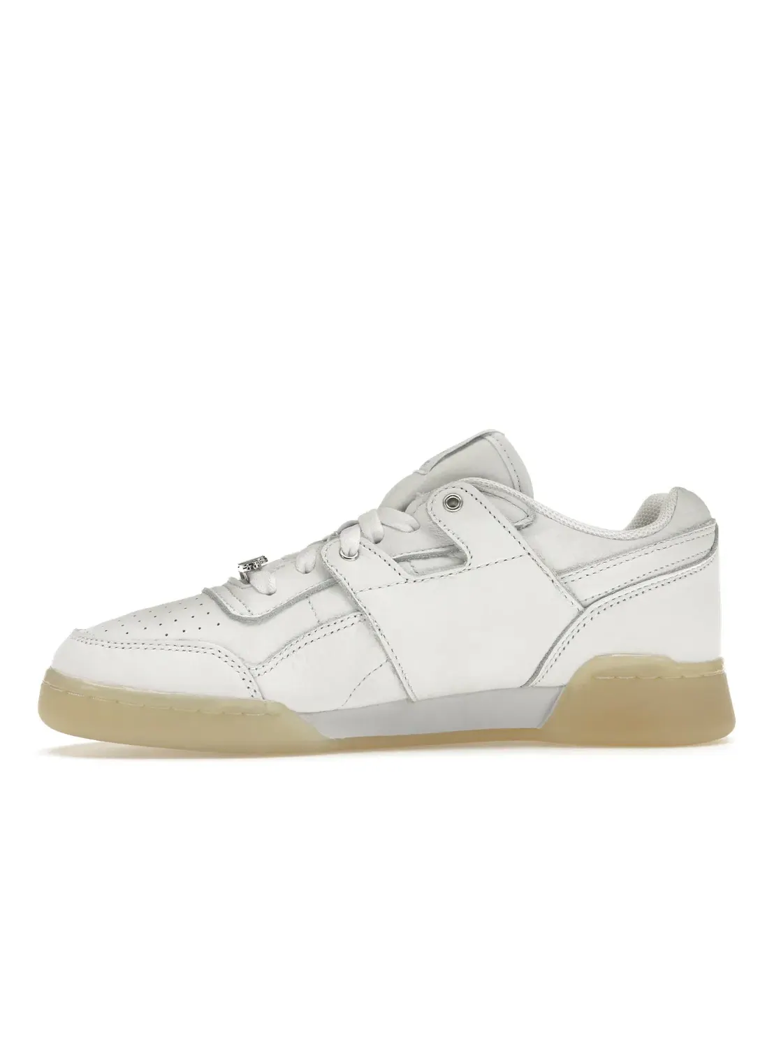 Кроссовки мужские Reebok Workout Plus Lifestyle — изображение 3 из 4, белый/белый