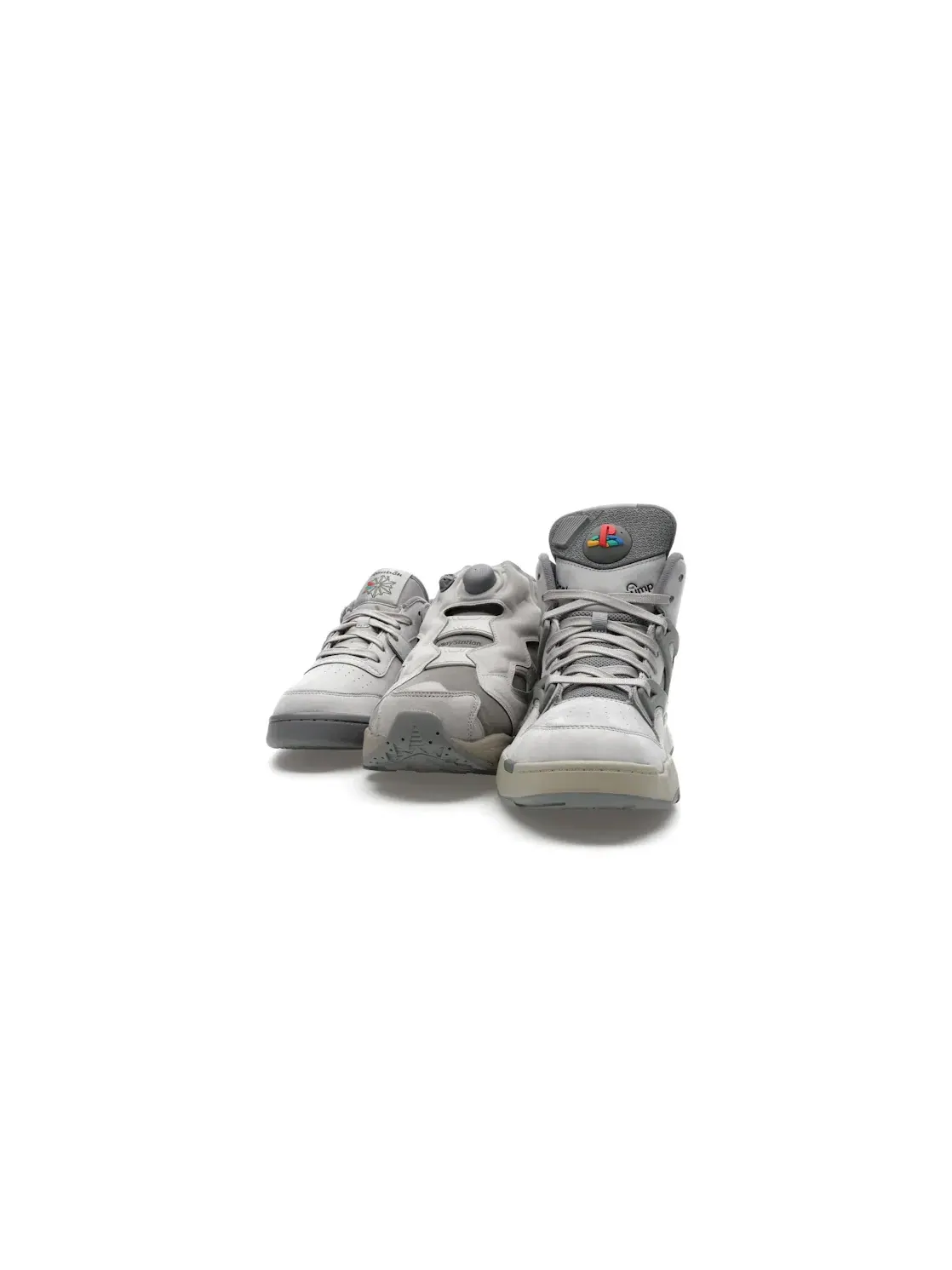Набор кроссовок Reebok PlayStation 30th Anniversary Stacking Box — изображение 2 из 4, серый