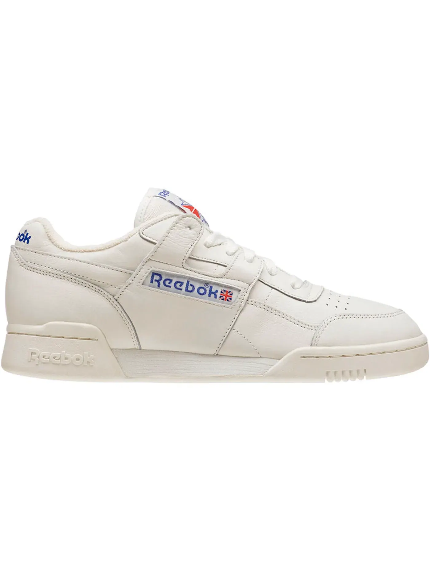 Кроссовки мужские Reebok Workout Plus Vintage, повседневные — изображение 1 из 1, классический белый