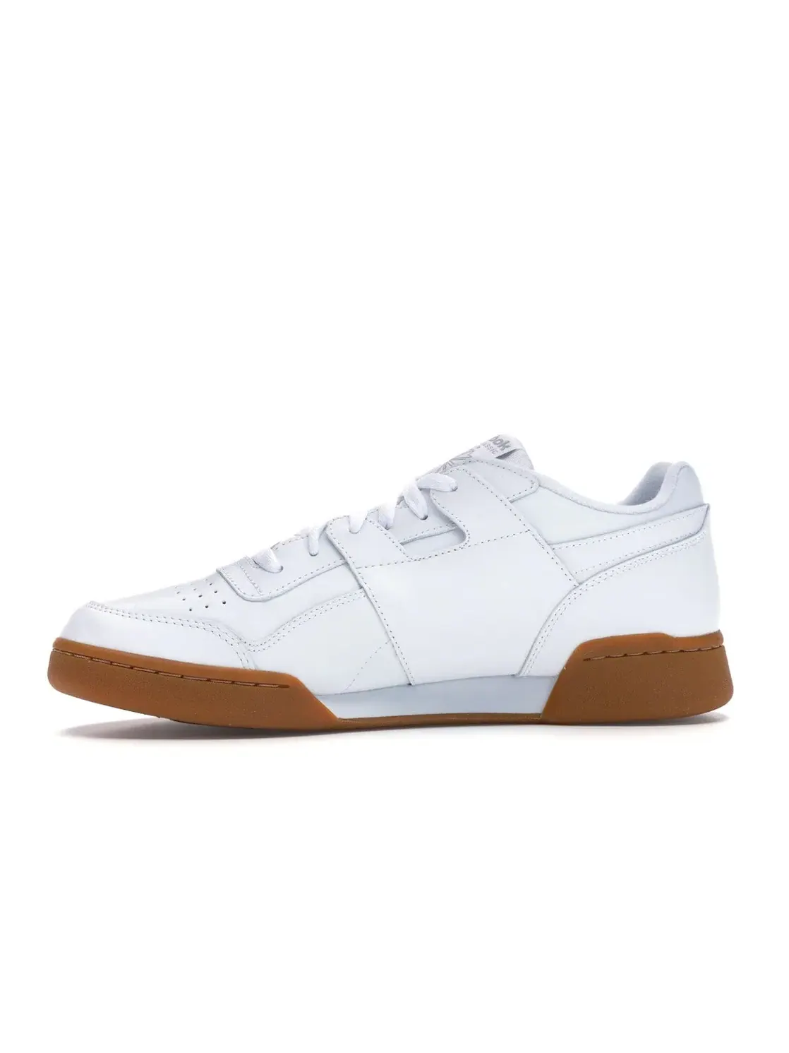Кроссовки мужские Reebok Workout Plus, низкий силуэт — изображение 3 из 4, белый/-красный