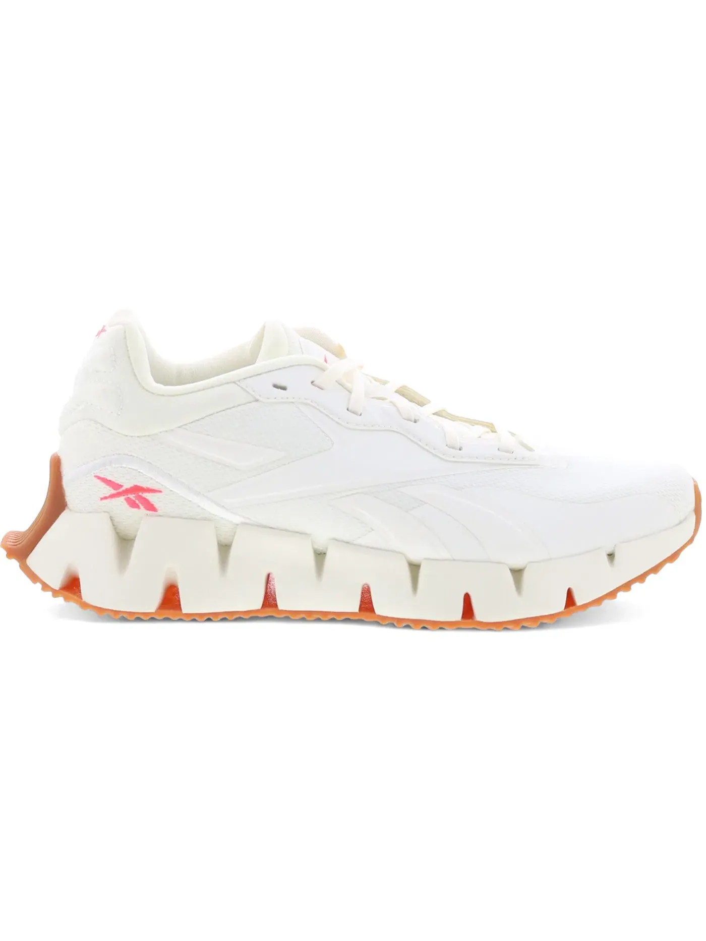 Кроссовки женские Reebok Zig Dynamica 4, Lifestyle, Chalk/Neon Cherry/Gum — изображение 1 из 1
