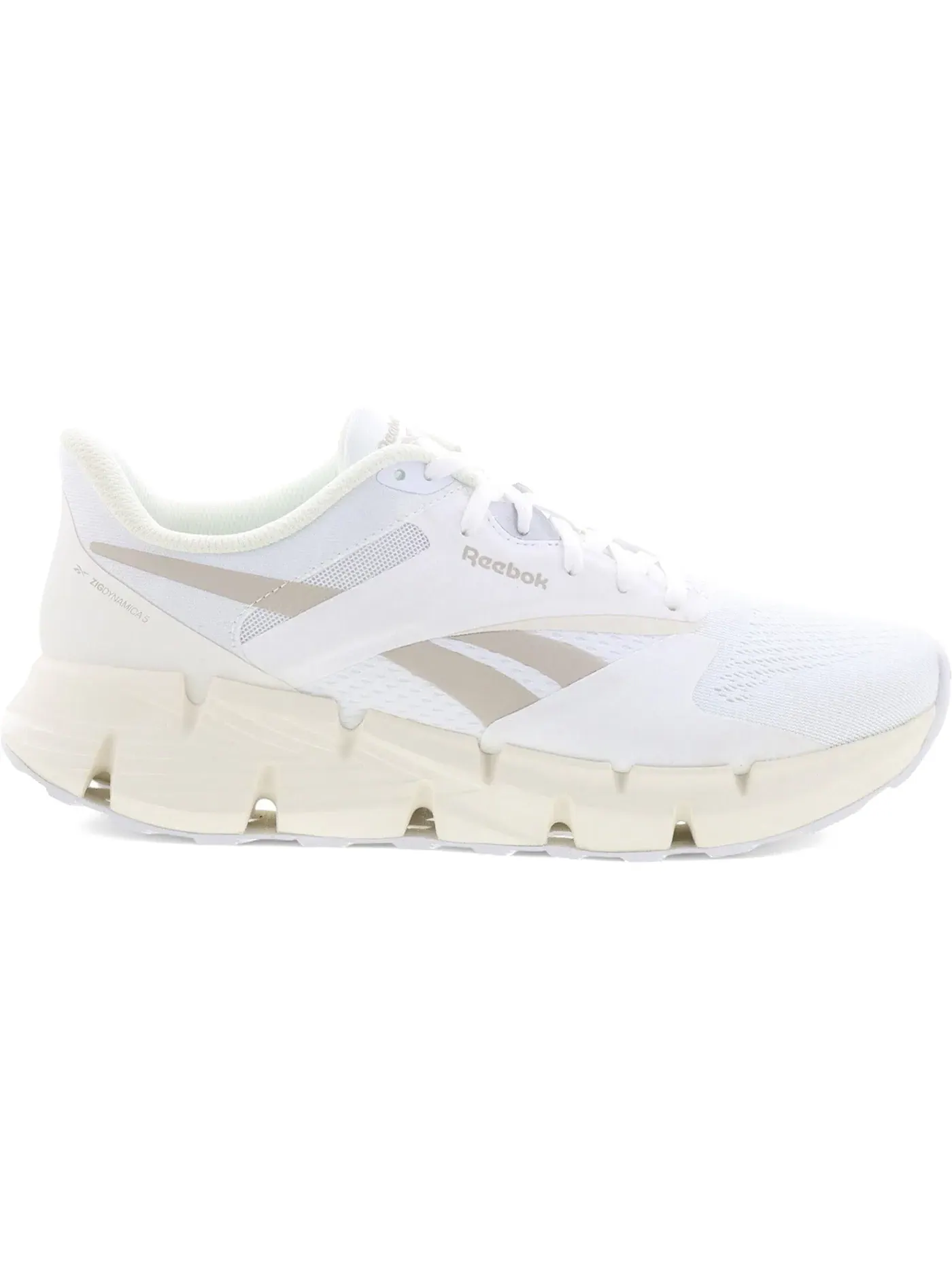 Кроссовки мужские Reebok Zig Dynamica 5, Lifestyle — изображение 1 из 1, белый винтажный бежевый