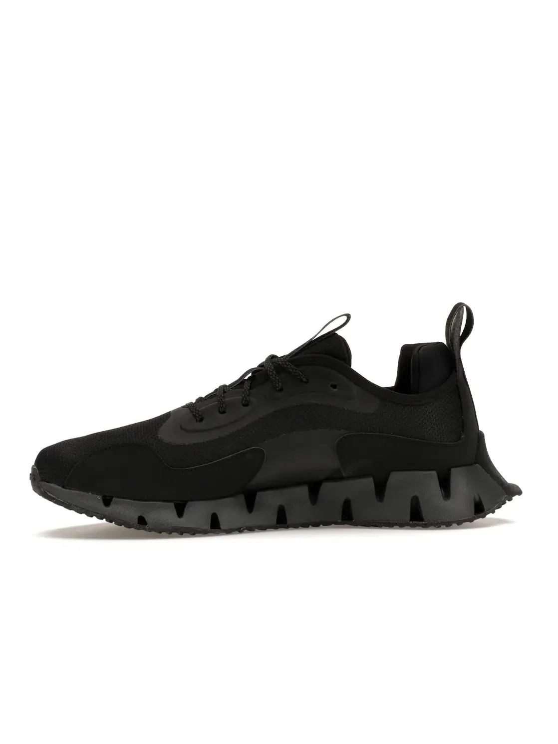 Кроссовки мужские Reebok Lifestyle Zig Dynamica — изображение 3 из 4, черный/серый/черный