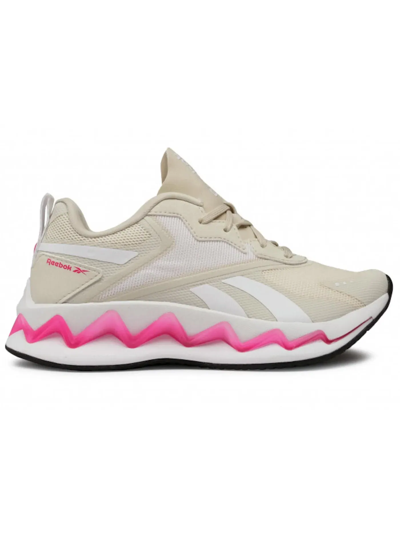 Кроссовки женские Reebok Zig Elusion Energy, Lifestyle — изображение 1 из 1, белый/розовый