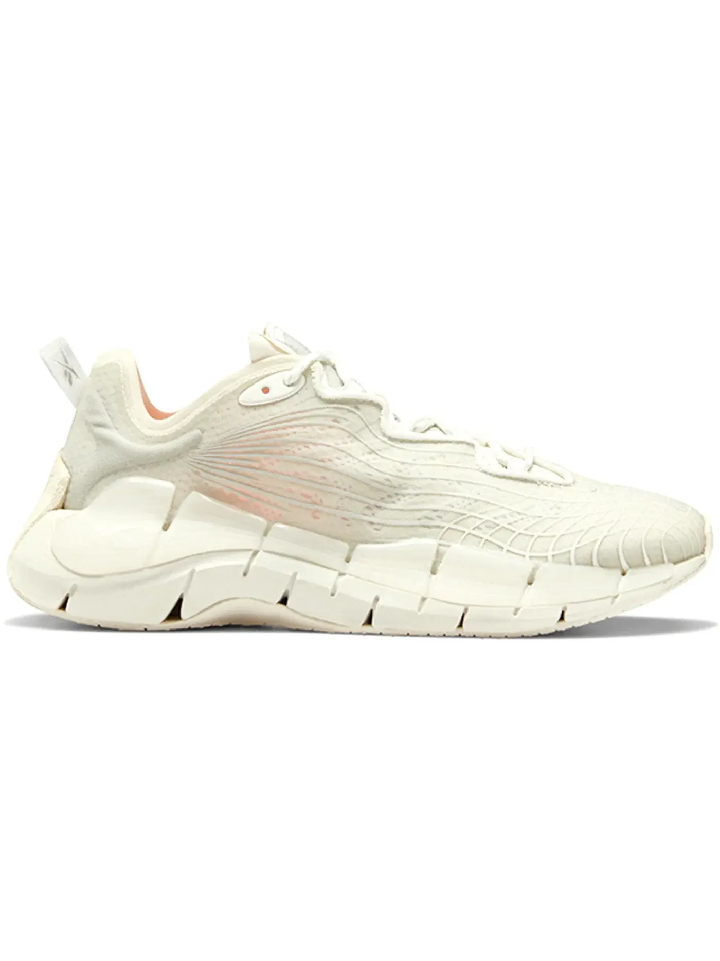 Кроссовки женские Reebok Zig Kinetica 2, для повседневной носки — изображение 1 из 1, серый/оранжевый