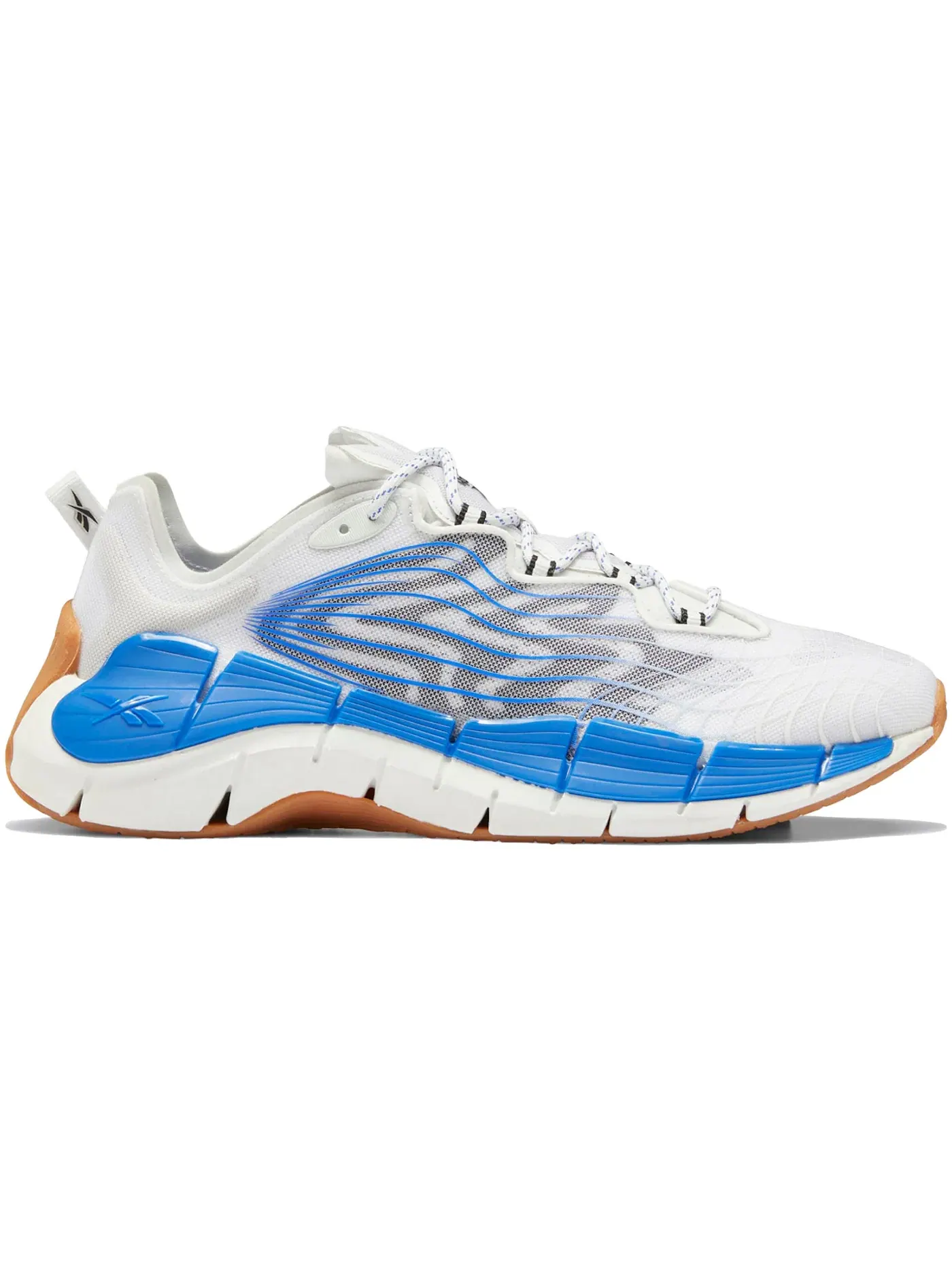 Кроссовки мужские Reebok Lifestyle Zig Kinetica 2 — изображение 1 из 1, белый/синий