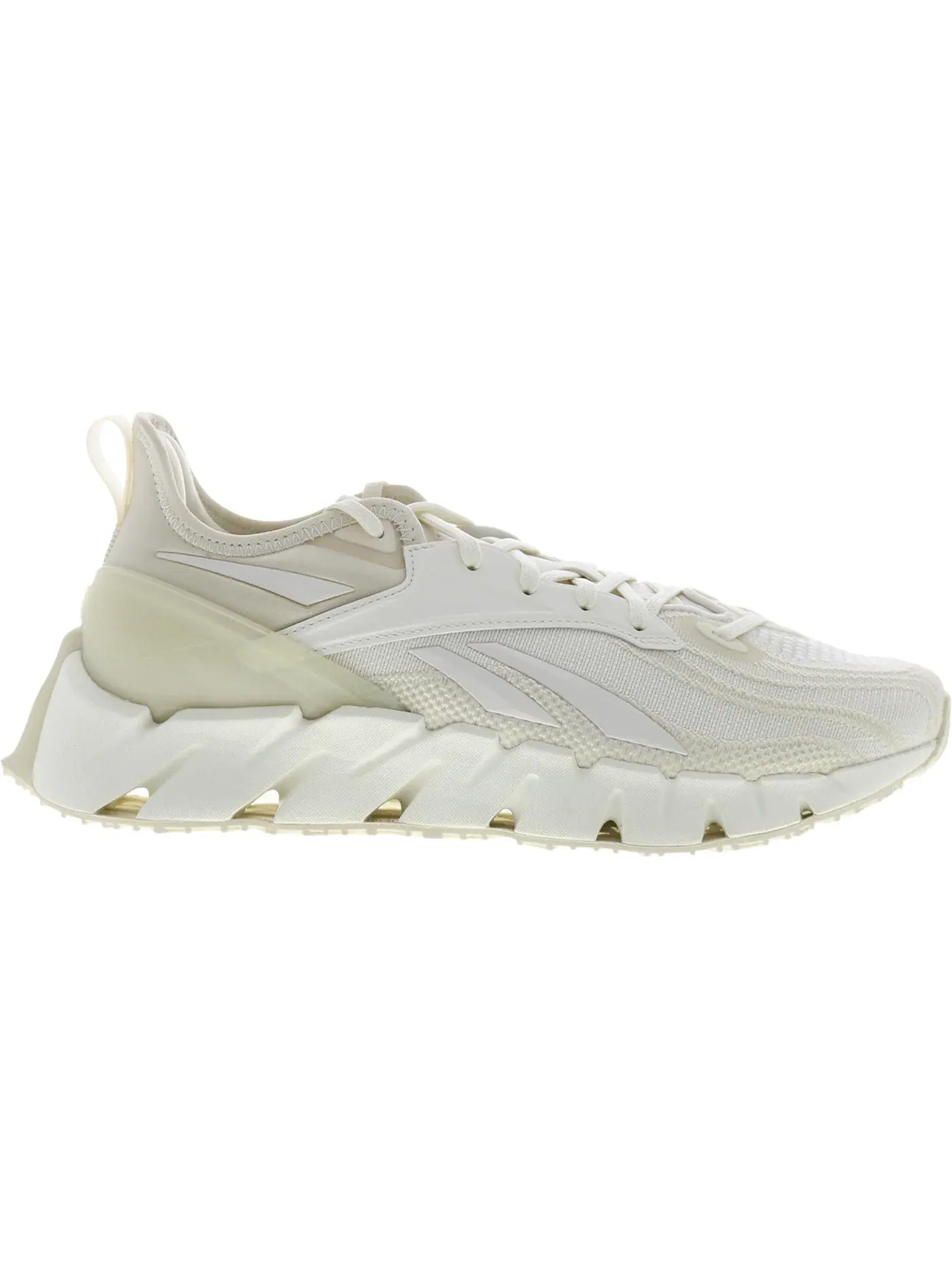 Кроссовки мужские Reebok Lifestyle Zig Kinetica 3, текстиль/синтетика, Alabaster/Chalk/Alabaster — изображение 1 из 1