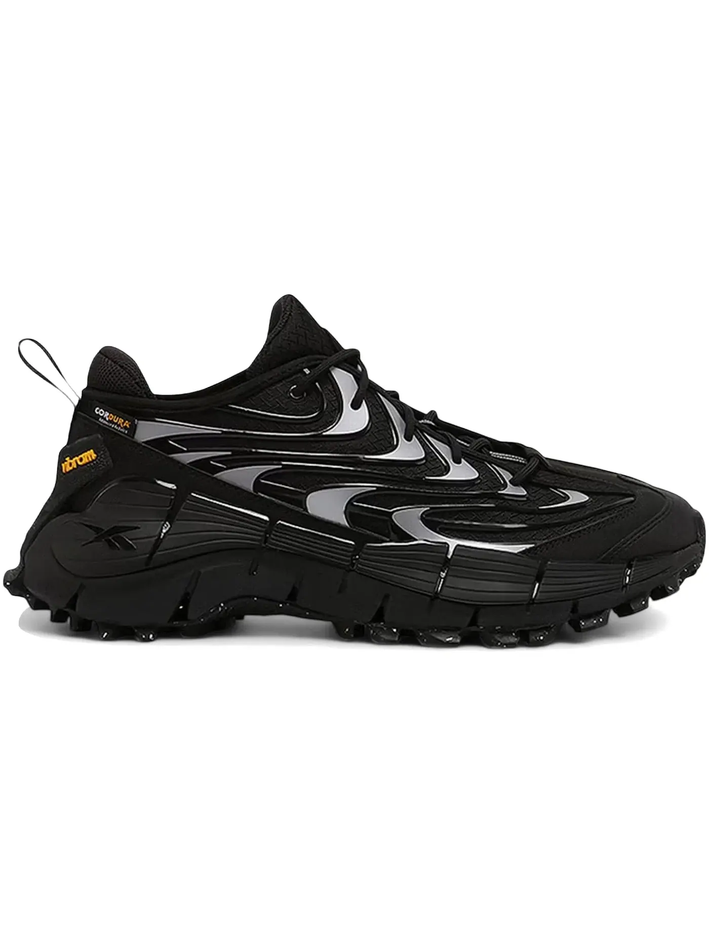 Кроссовки мужские Reebok Lifestyle Zig Kinetica 3.5 Edge, текстиль/синтетика — изображение 1 из 1, черный/серый