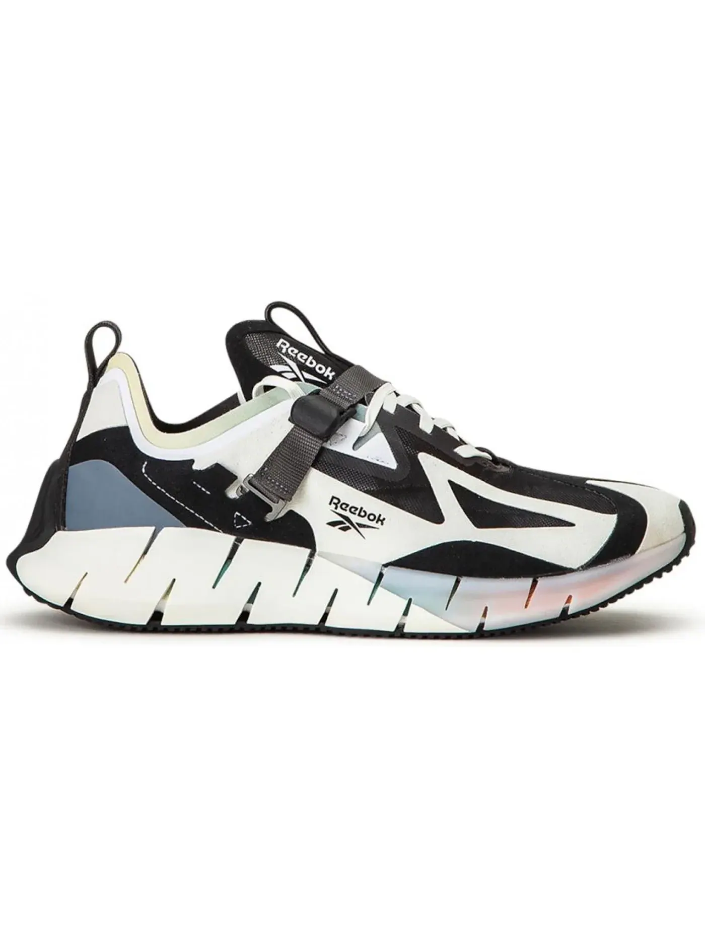 Кроссовки мужские Reebok Lifestyle Zig Kinetica Concept Type 1 — изображение 1 из 1, белый черный синий
