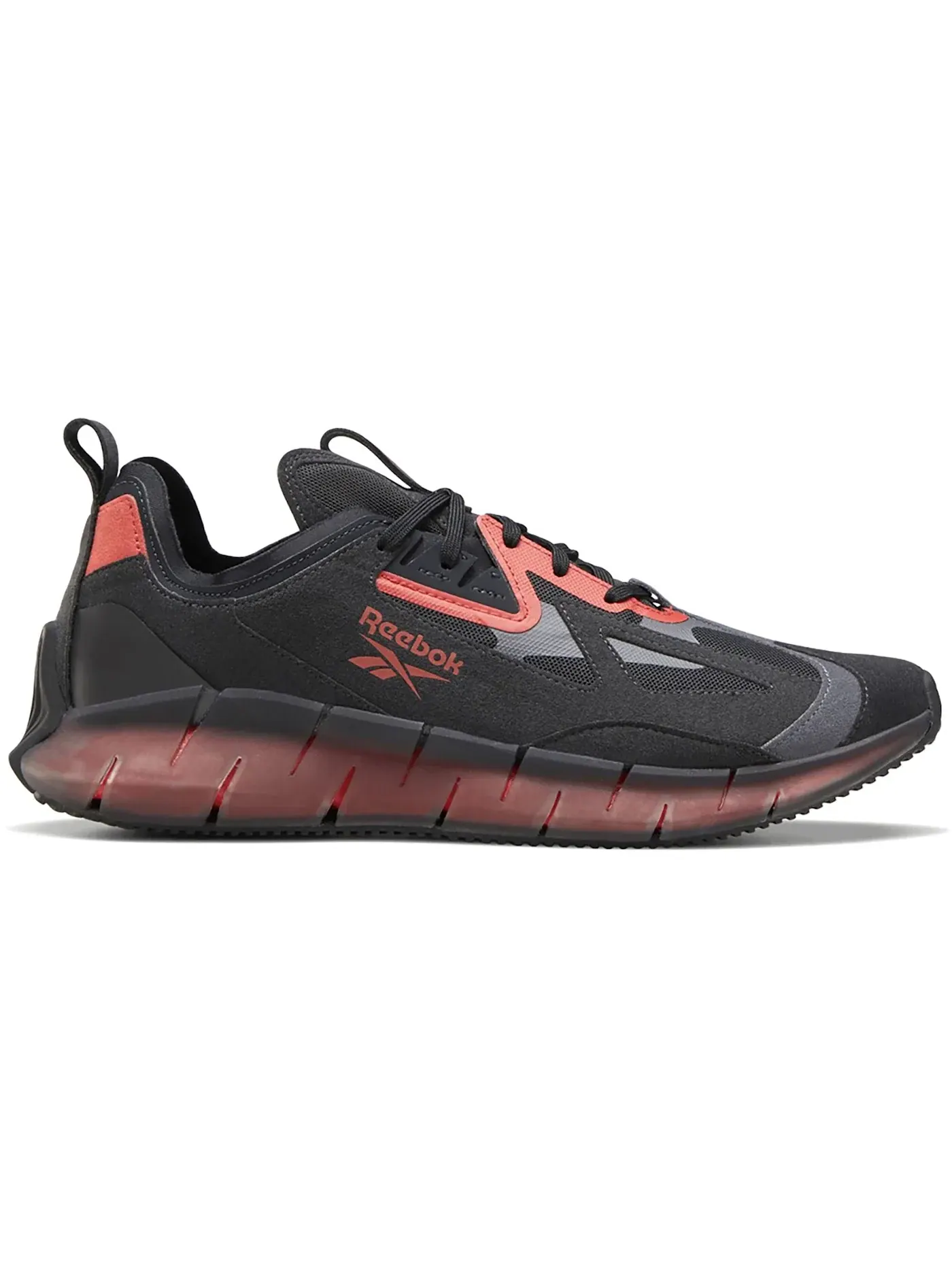 Кроссовки мужские Reebok Lifestyle Zig Kinetica Concept Type 2, Lifestyle — изображение 1 из 1, черный/серый-красный