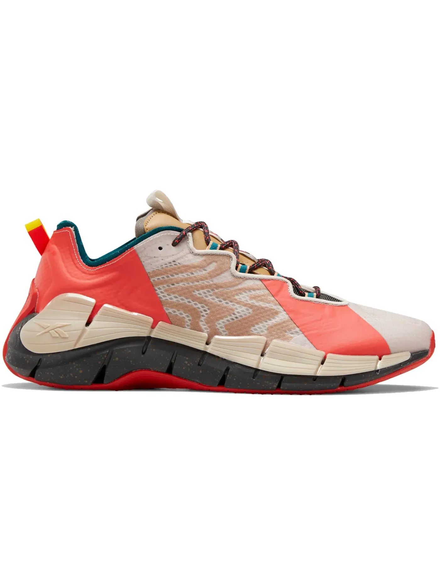 Кроссовки мужские Reebok Lifestyle Zig Kinetica — изображение 1 из 1, белый/красный