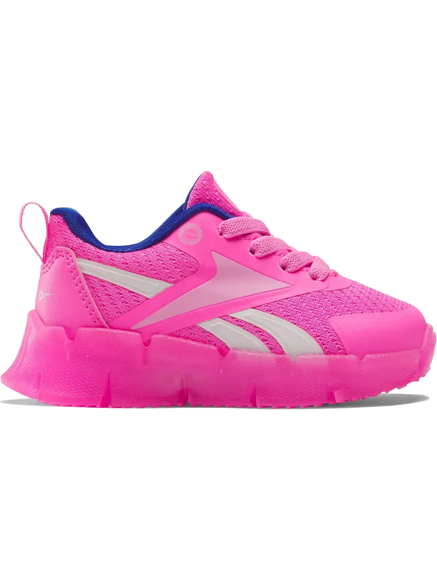 Кроссовки детские Reebok Zig N' Glow для девочек с подсветкой — изображение 1 из 1, розовый/розовый/розовый
