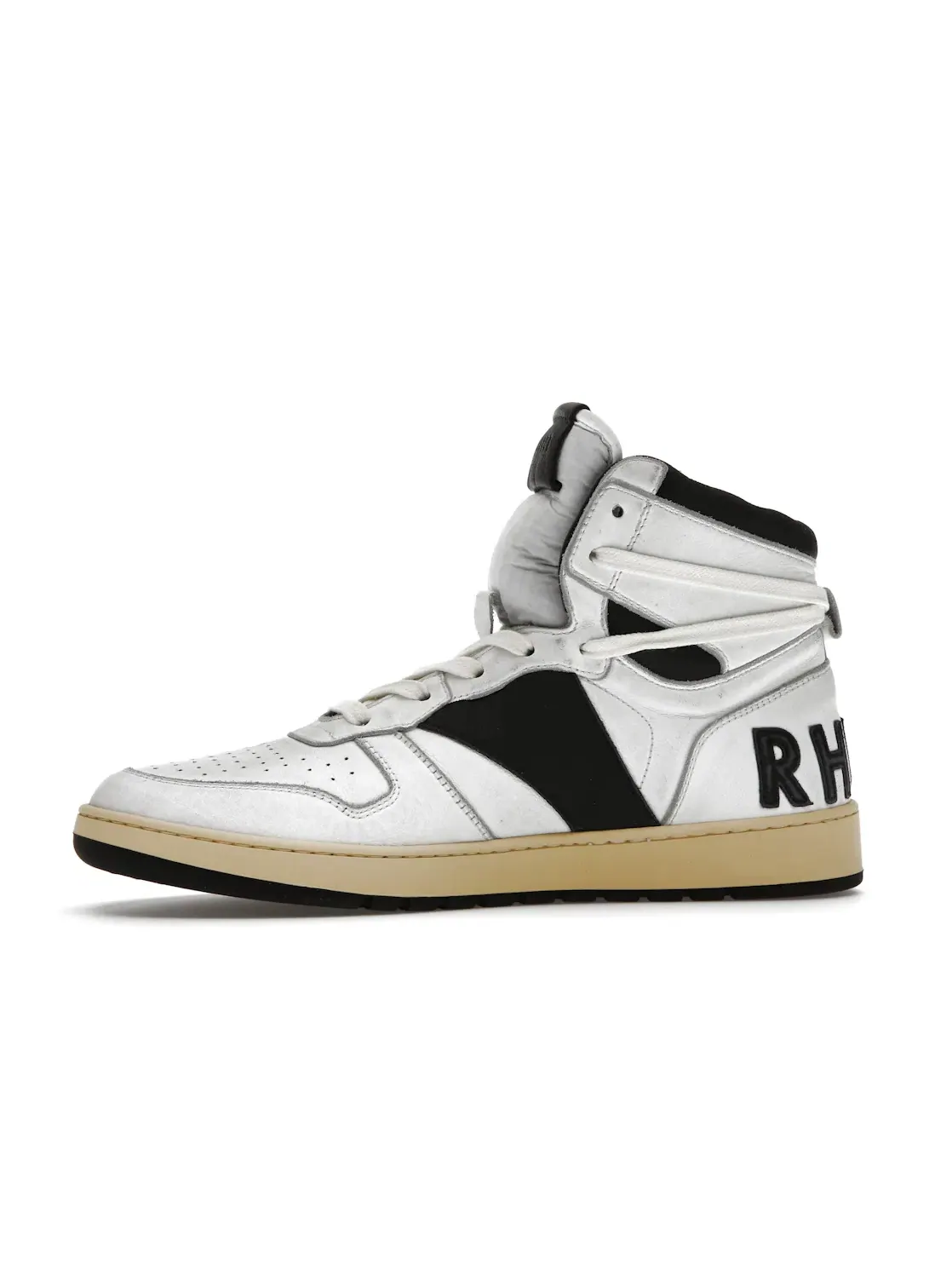 Мужские кроссовки Lifestyle Rhude Rhecess High — изображение 3 из 4, белый/черный/натуральный