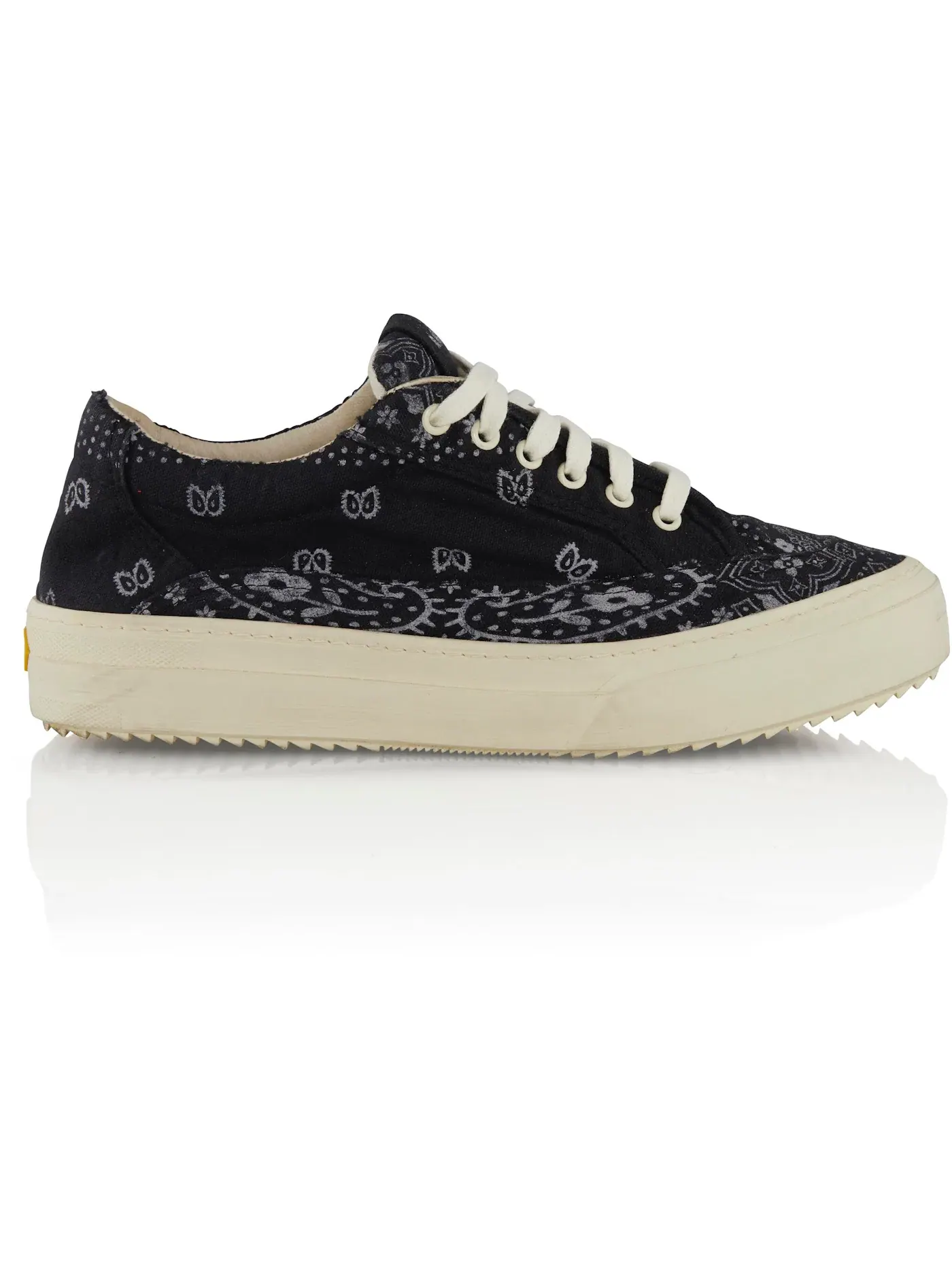 Мужские кроссовки с принтом Rhude Rhude V2 Low — изображение 1 из 1, черный/натуральный