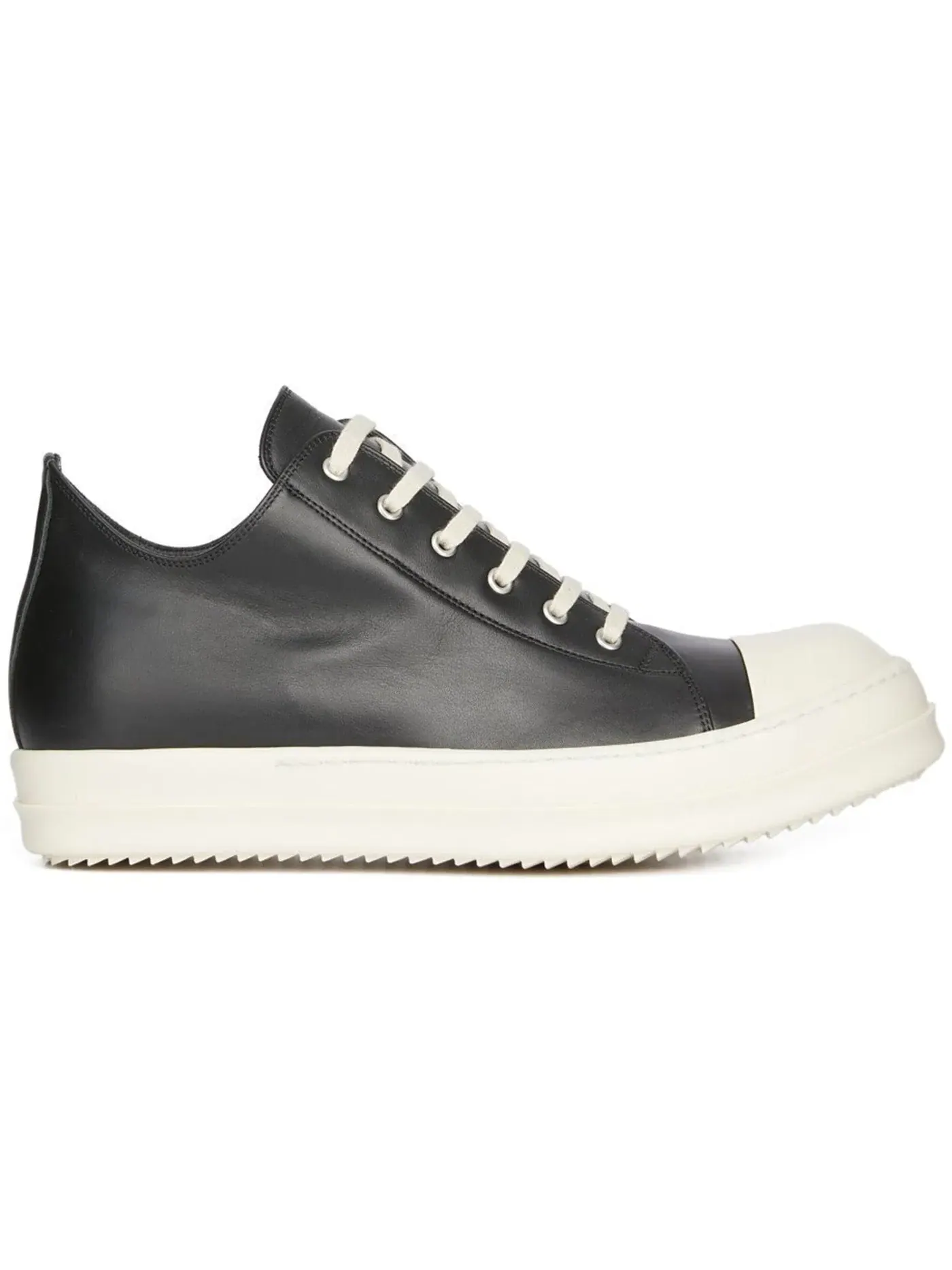 Мужские кроссовки из натуральной кожи Concordians Low Sneaks Rick Owens — изображение 1 из 1, черный