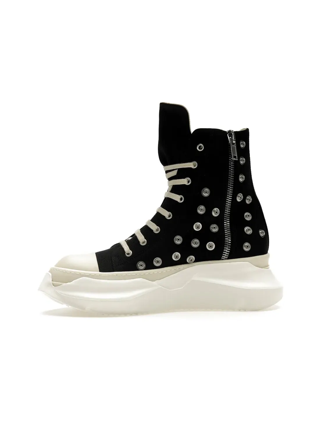 Мужские кроссовки с принтом Rick Owens DRKSHDW Abstract Sneaks Rick Owens — изображение 3 из 4, черный