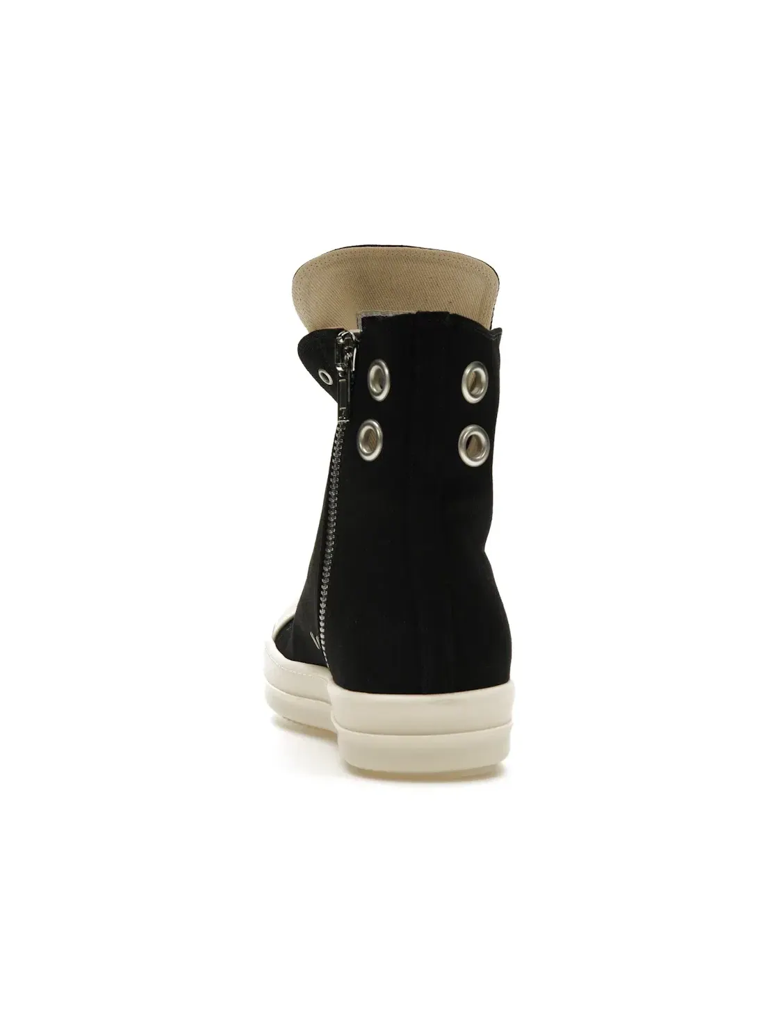 Мужские кроссовки высокие с джинсовым верхом Rick Owens DRKSHDW High Top — изображение 4 из 4, черный