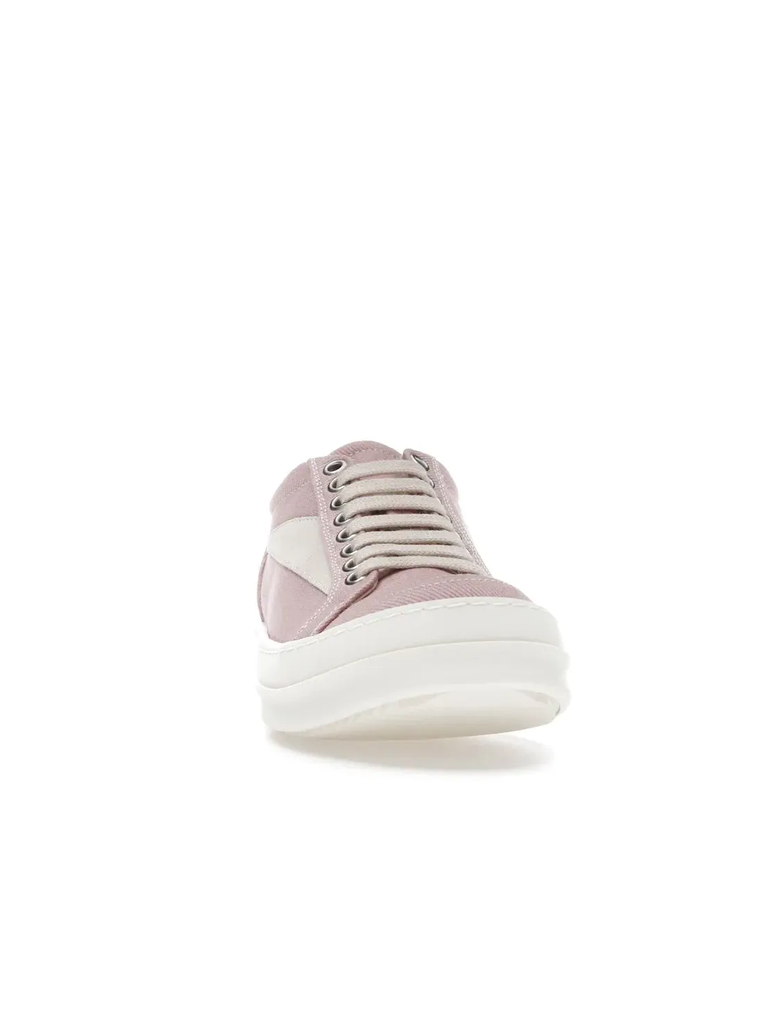 Мужские кроссовки винтажные Rick Owens DRKSHDW EDFU Vintage Sneakers, Faded Pnk Pearl Milk — изображение 2 из 4