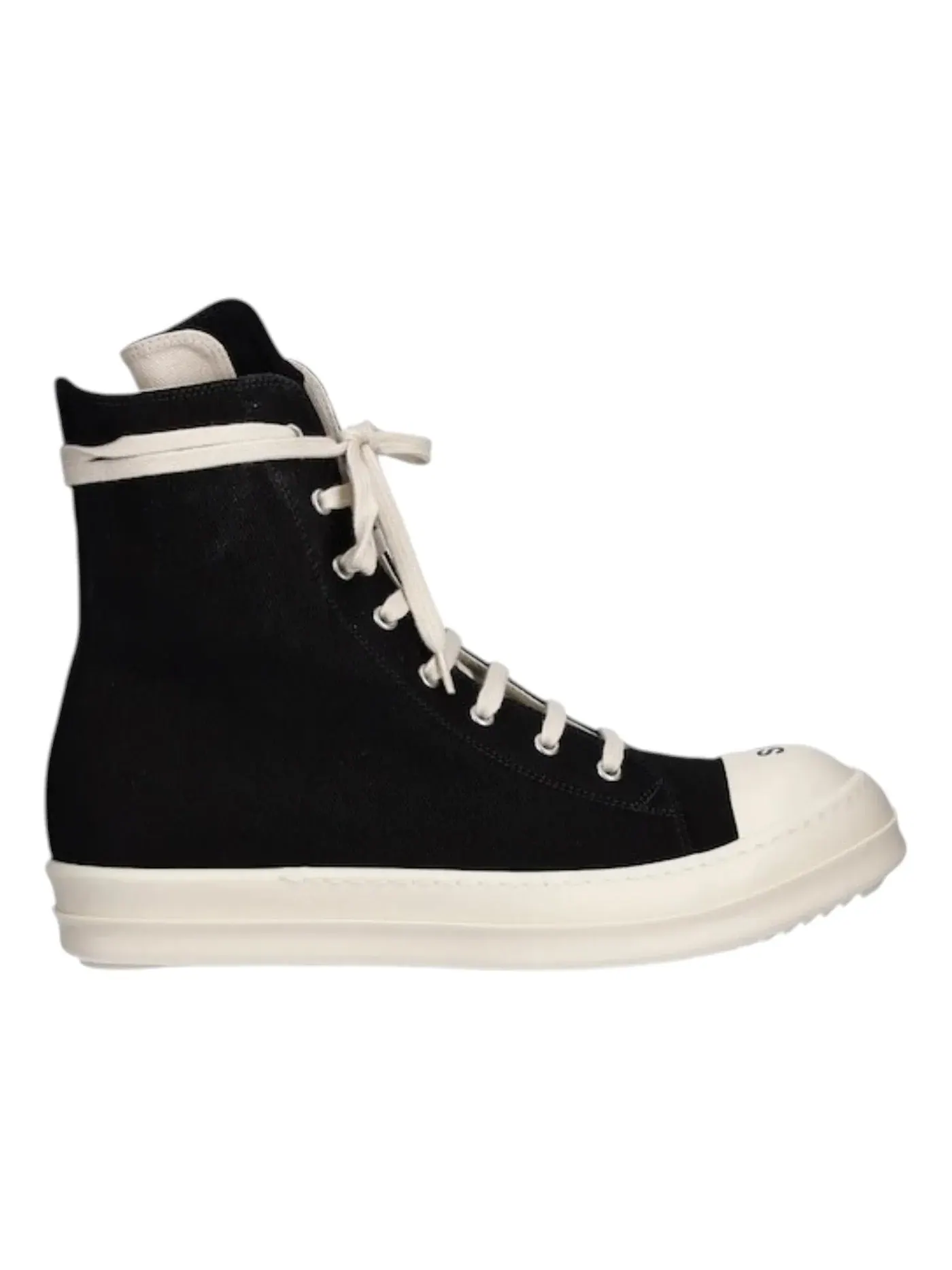 Мужские кроссовки высокие без шнуровки Rick Owens DRKSHDW High Sneaks So — изображение 1 из 1, черный