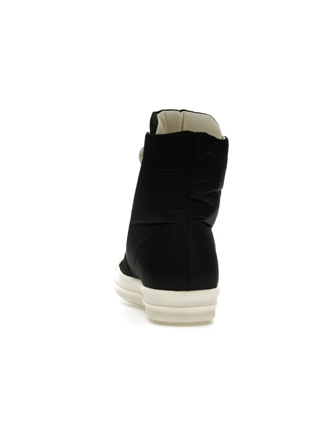 Мужские кроссовки с пуховым верхом Rick Owens DRKSHDW Jumbo Puffer High Top — изображение 4 из 4, черный