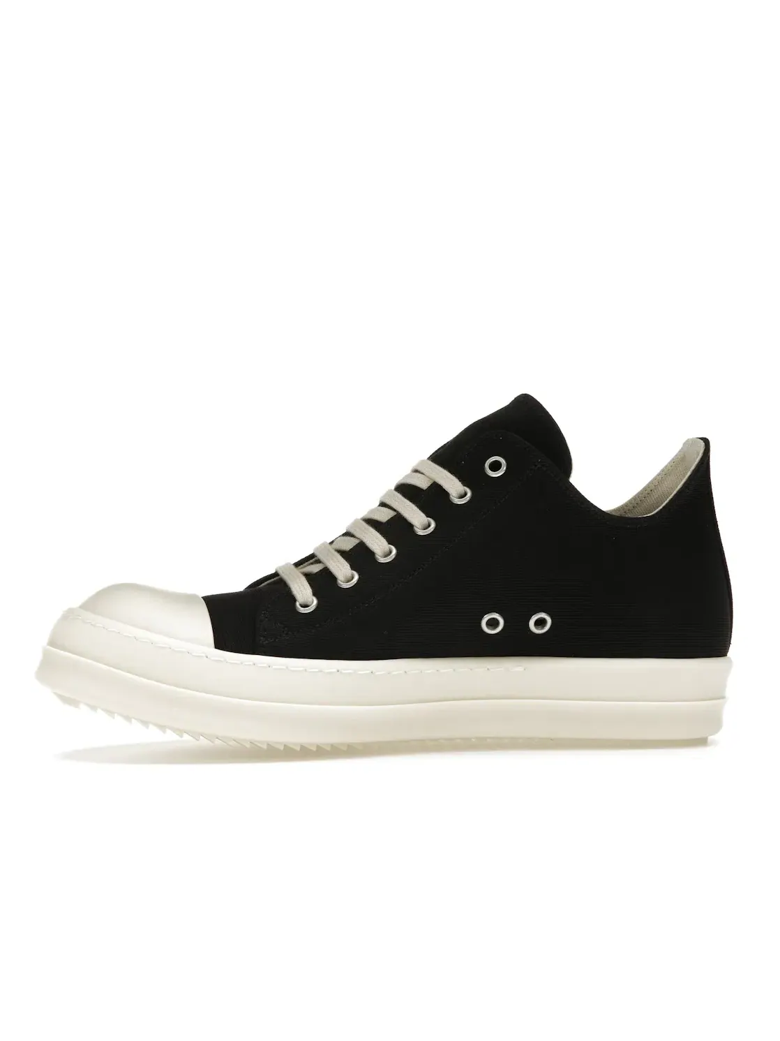 Мужские кеды из органического хлопка DRKSHDW Lido Low Rick Owens — изображение 3 из 4, черный