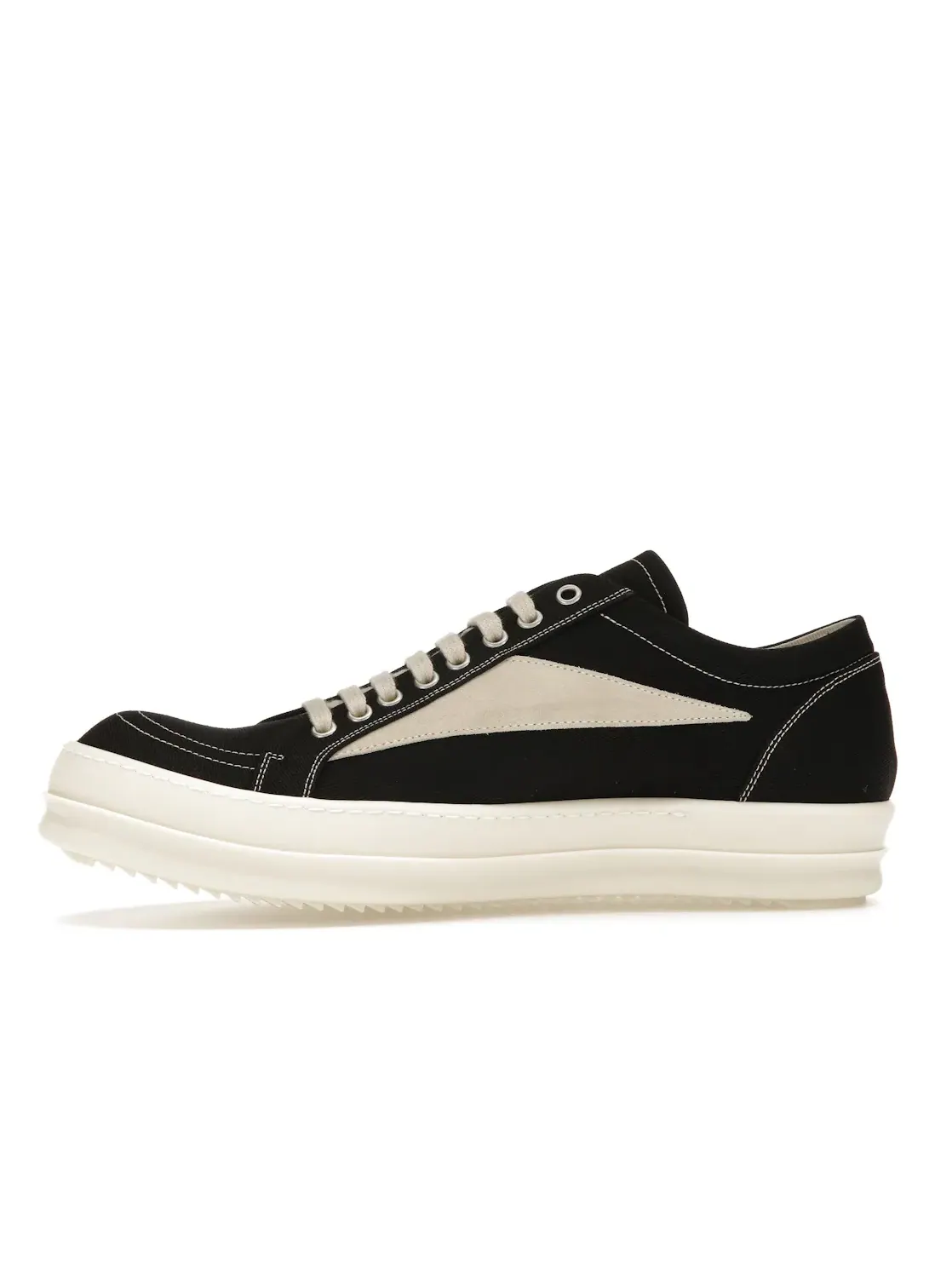 Мужские кроссовки Lido Vintage Low Rick Owens — изображение 3 из 4, черный