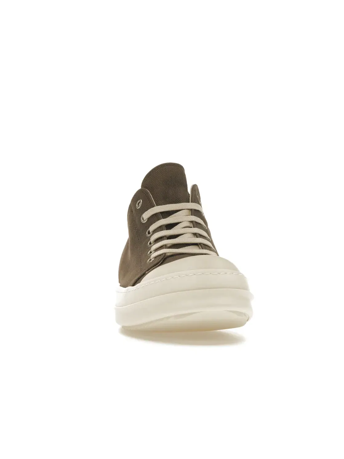 Мужские кроссовки на низком профиле Rick Owens DRKSHDW Low Sneaks, Dust/Milk — изображение 2 из 4